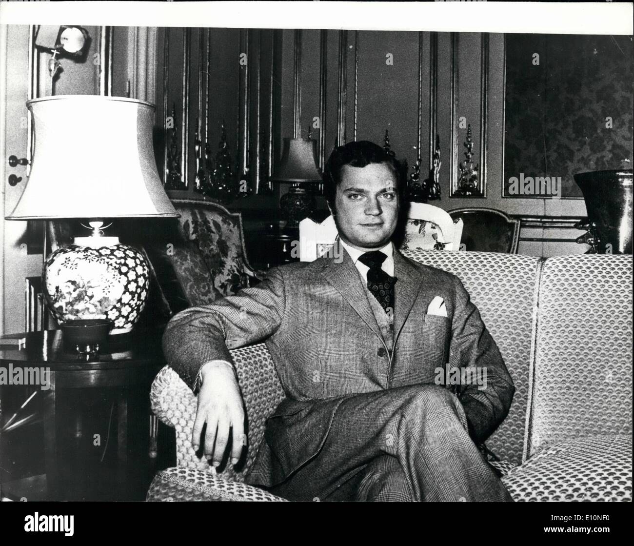 Aug. 08, 1973 Anxiety for Europe's oldest Monarch. Europe's oldest