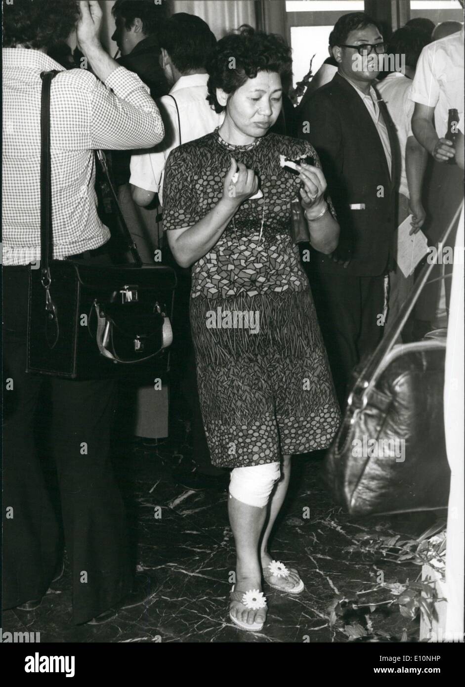 Jul. 07, 1973 - Released passengers of hijacked Japanese plane blown up