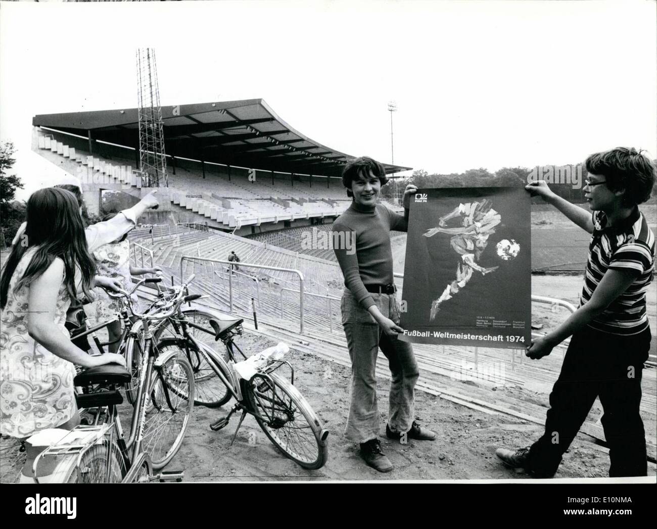 Jul. 07, 1973 Soccer World Championship 1974 will take place in