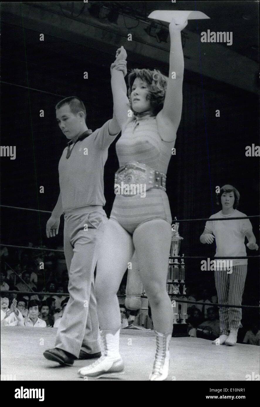 Aug. 27, 1973 - U.S. Women wrestlers battle tough ''Madam Butterlies ...
