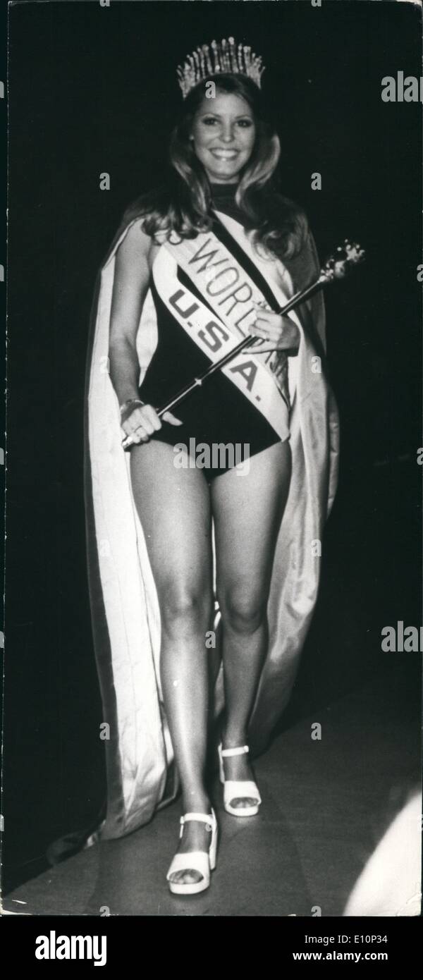 Nov. 11, 1973 Miss USA is Miss World 1973'' 19 year Marjorie Wallace