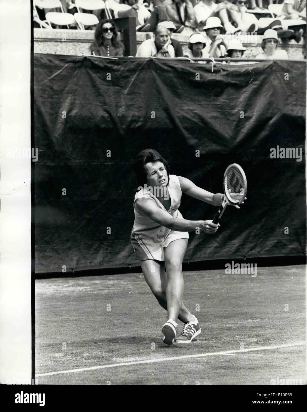 1973 billie jean king hi-res stock photography and images - Alamy