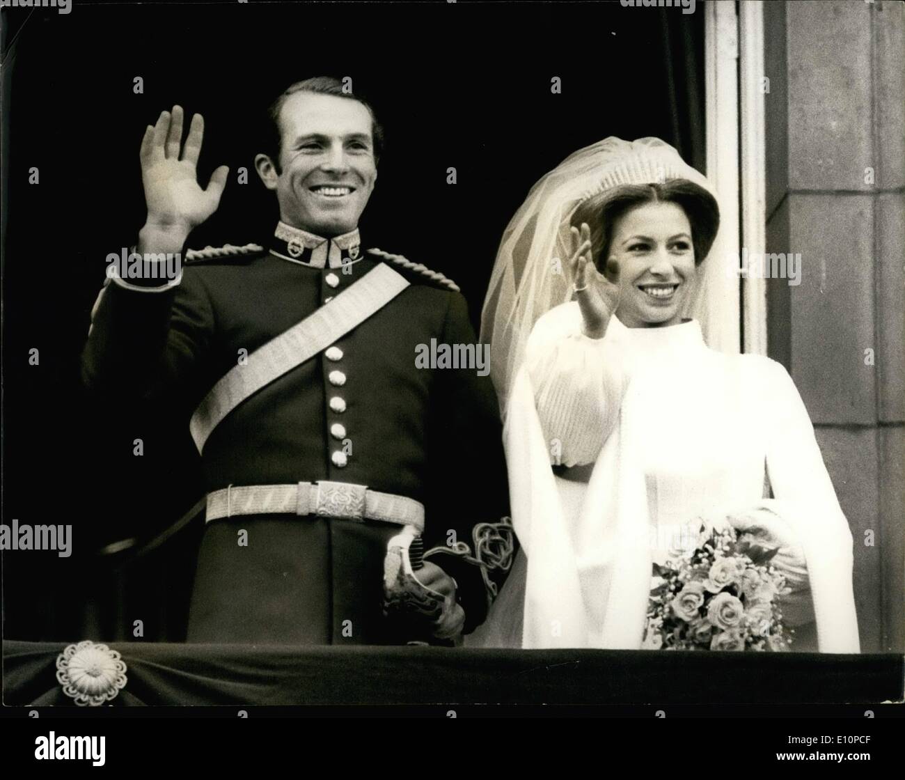 Nov 11 1973 Wedding Of Princess Anne And Captain Mark Phillips At 