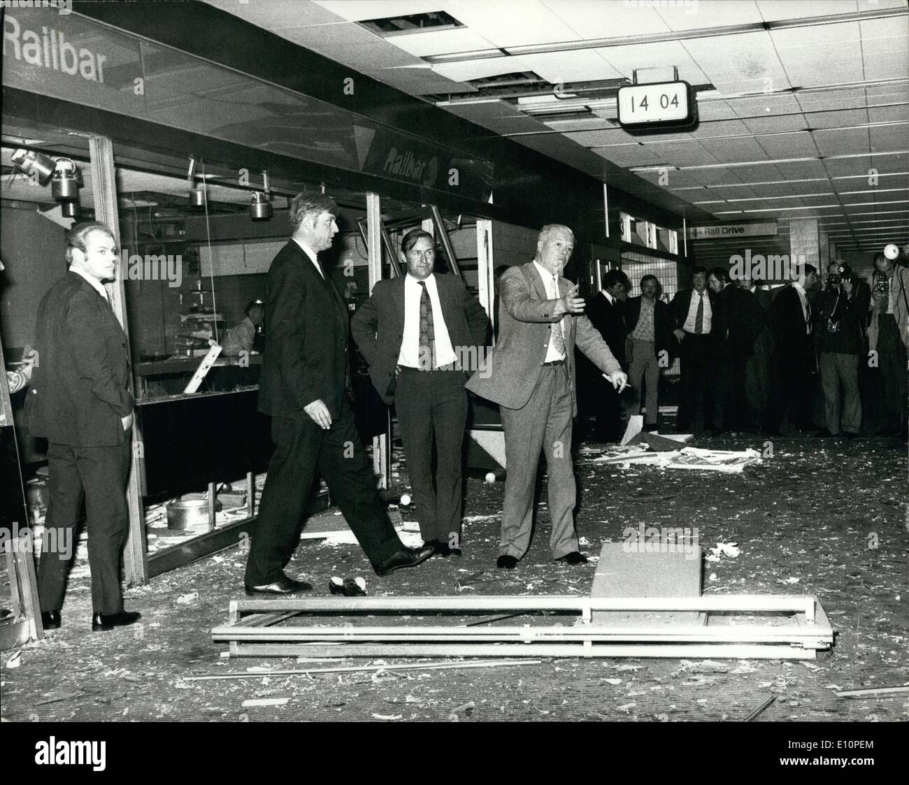 Sep. 09, 1973 Bomb Explosion at Euston Station There were bomb Stock