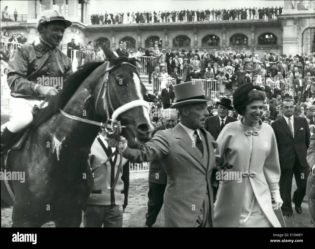 Jun. 28, 1974 - Baron and Baroness Guy de Rothschild with their Winning