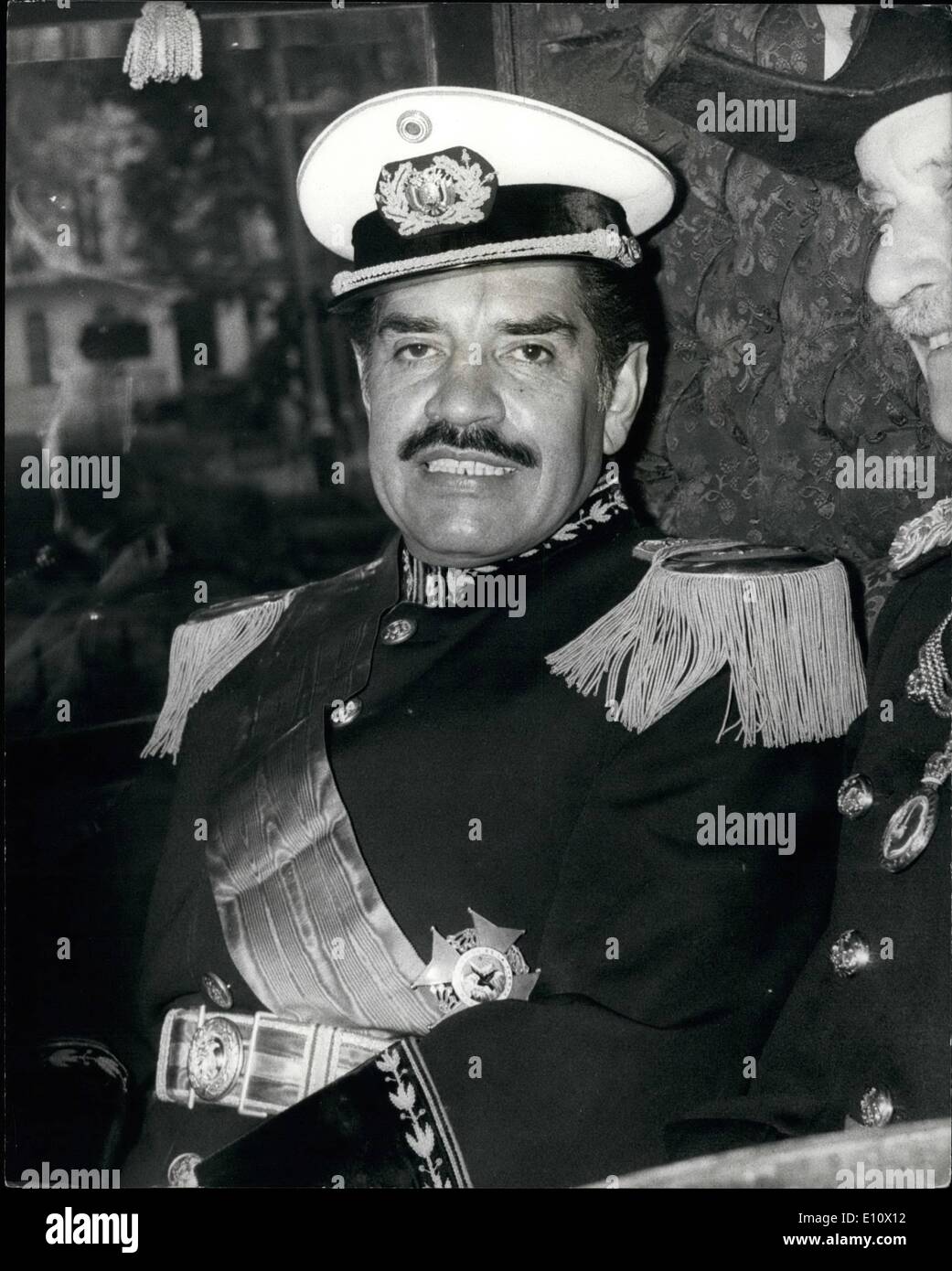 May 05 1974 New Bolivian Ambassador Presents Credentials General May 05 1974 New Bolivian Ambassador Presents Credentials General