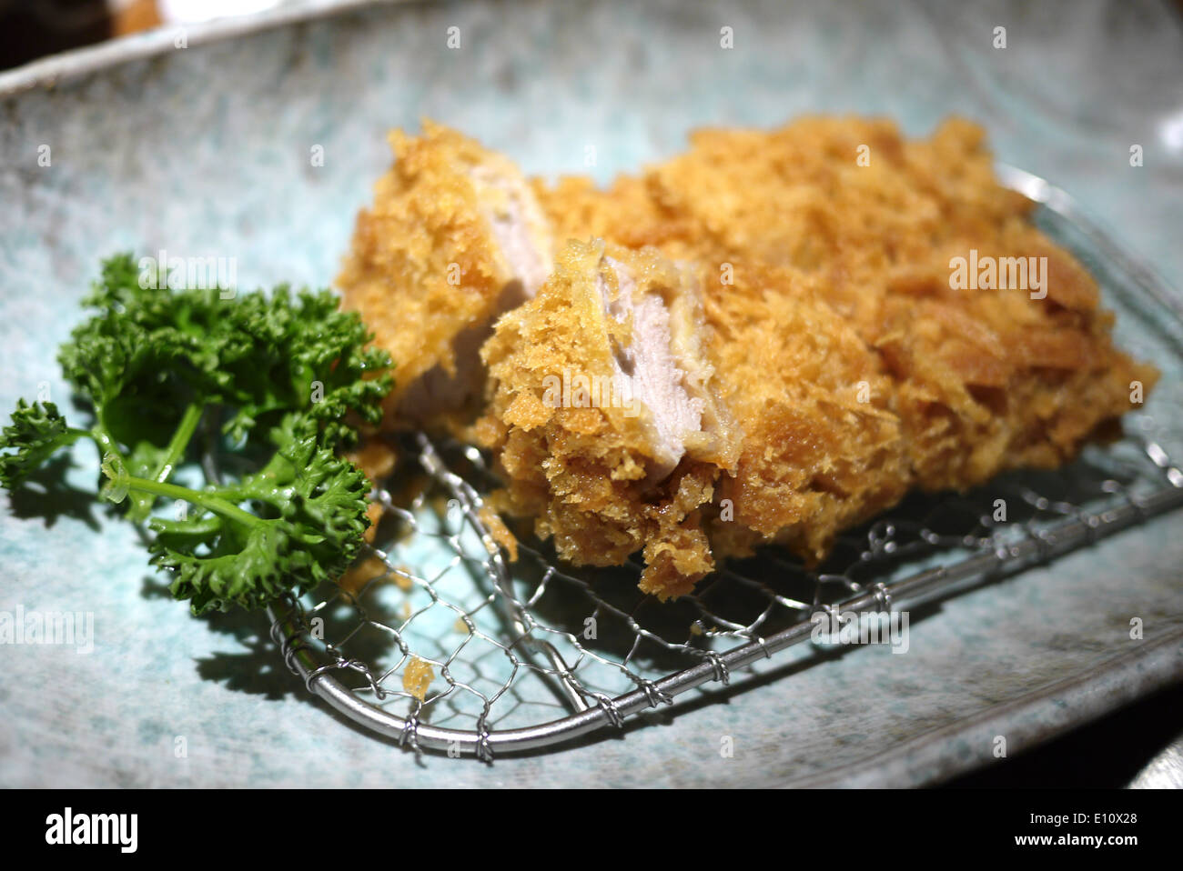 Delicious Japanese Tonkatsu Stock Photo Alamy