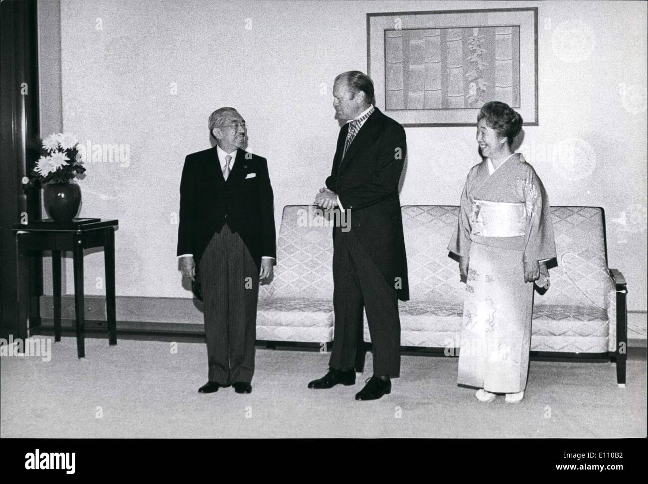 Nov. 11, 1974 - President Ford Visits Japan: President Gerald Ford