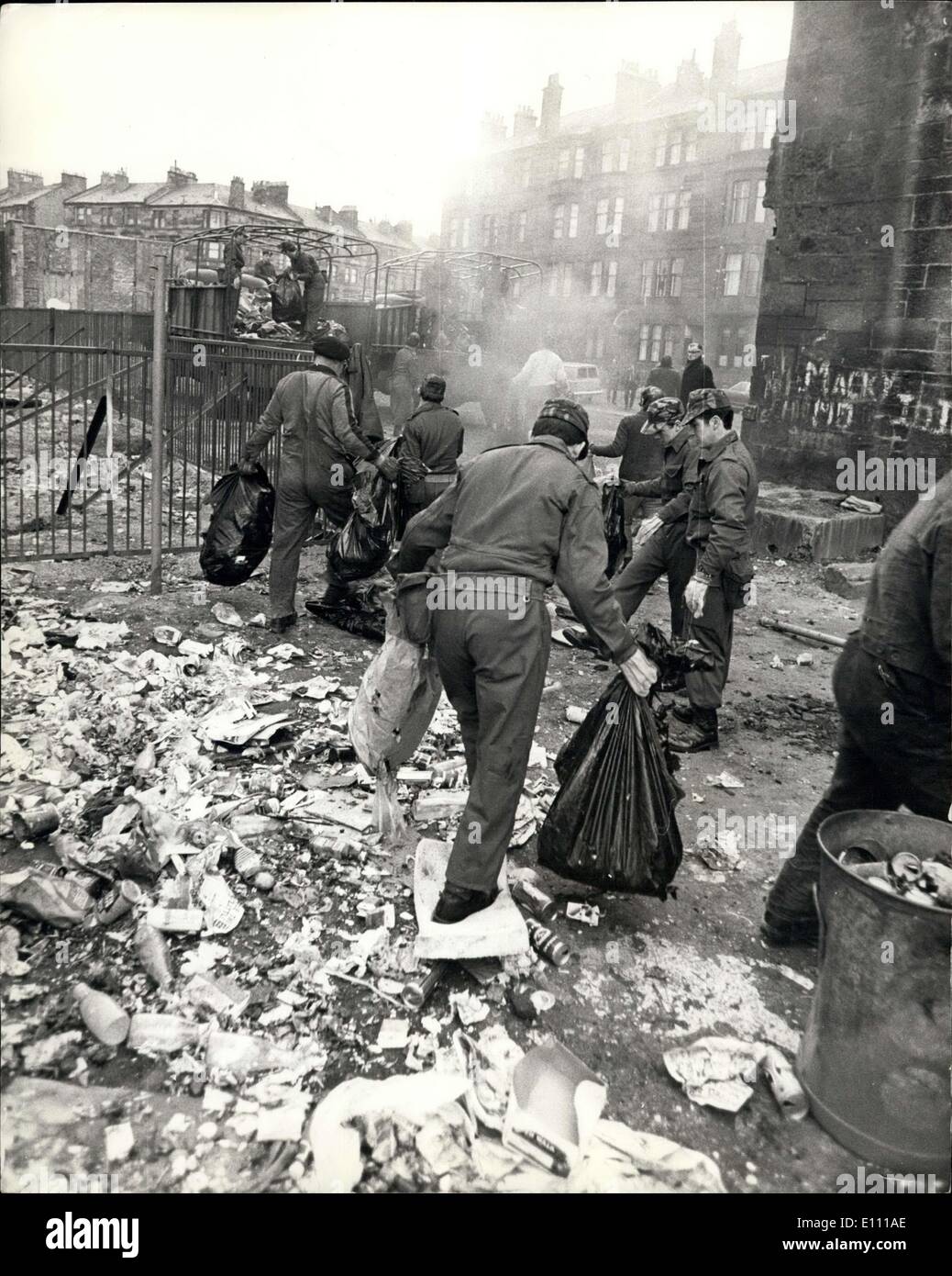 Mar. 20, 1975 March 20th, 1975 Troops begin task of clearing Glasgow