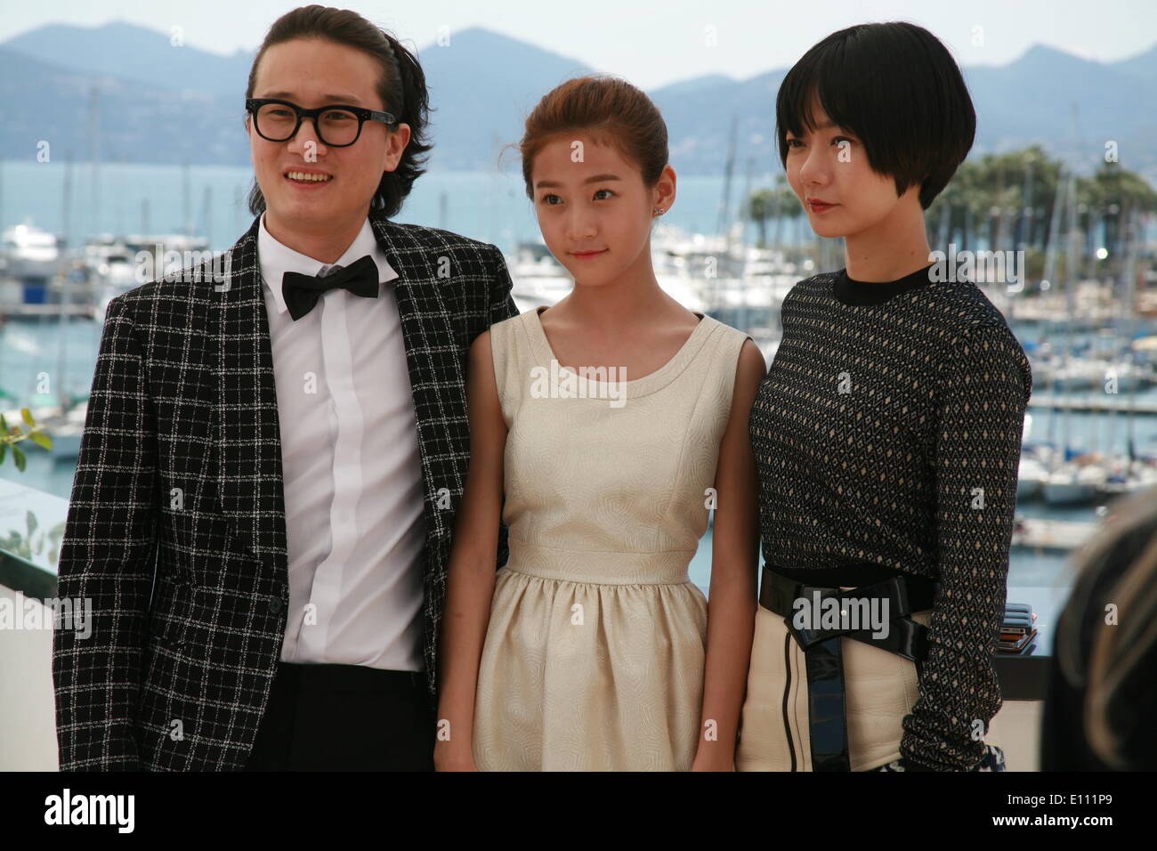 Cannes France 20th May 2014 Song Sae Byuk Kim Sae Ron And