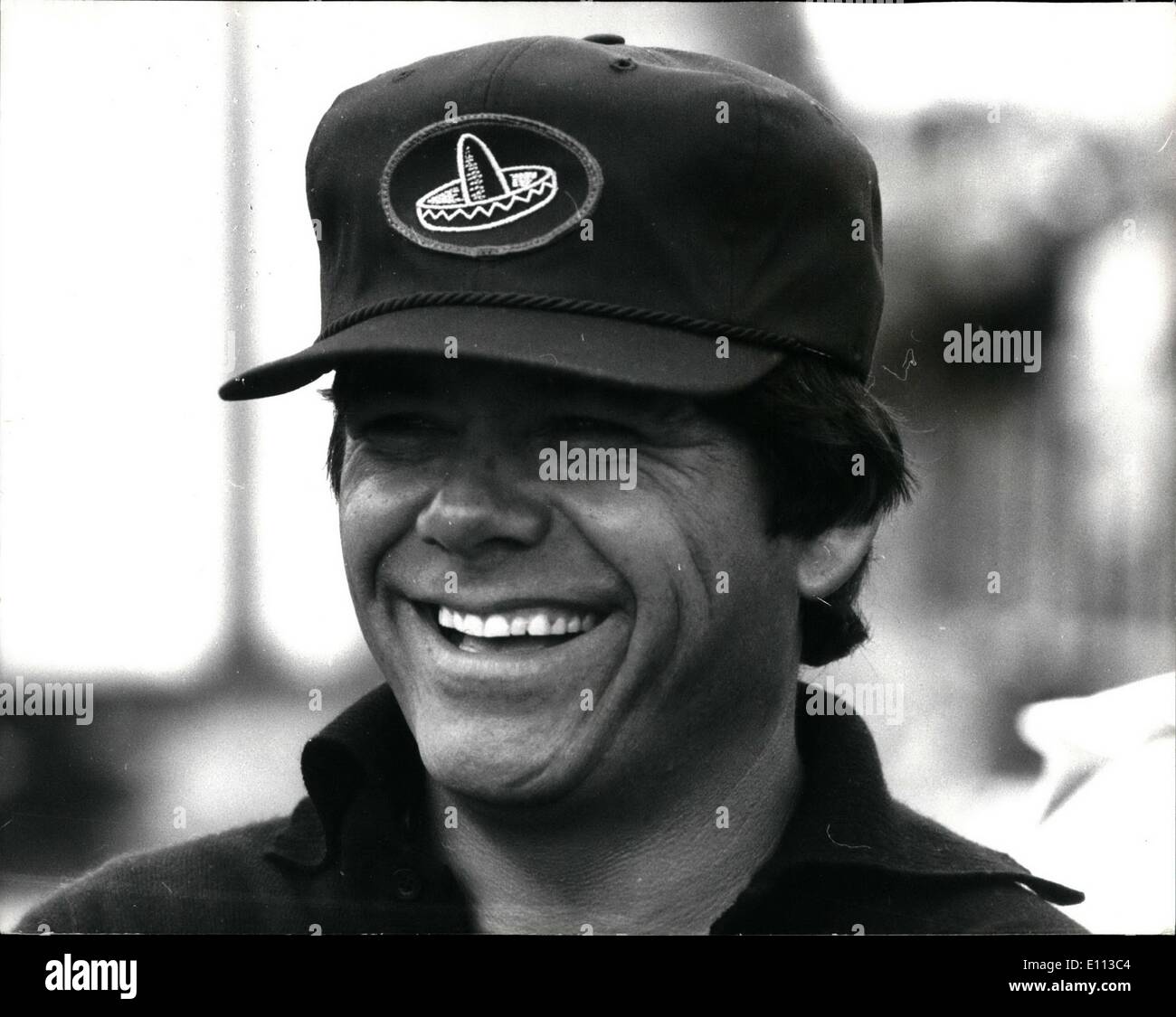 Jul. 07, 1975 - British open at Carnoustie: Photo shows Lee Trevino (USA) seen during the first round of the British Open at Carnoustie yesterday he finished on 76. Stock Photo