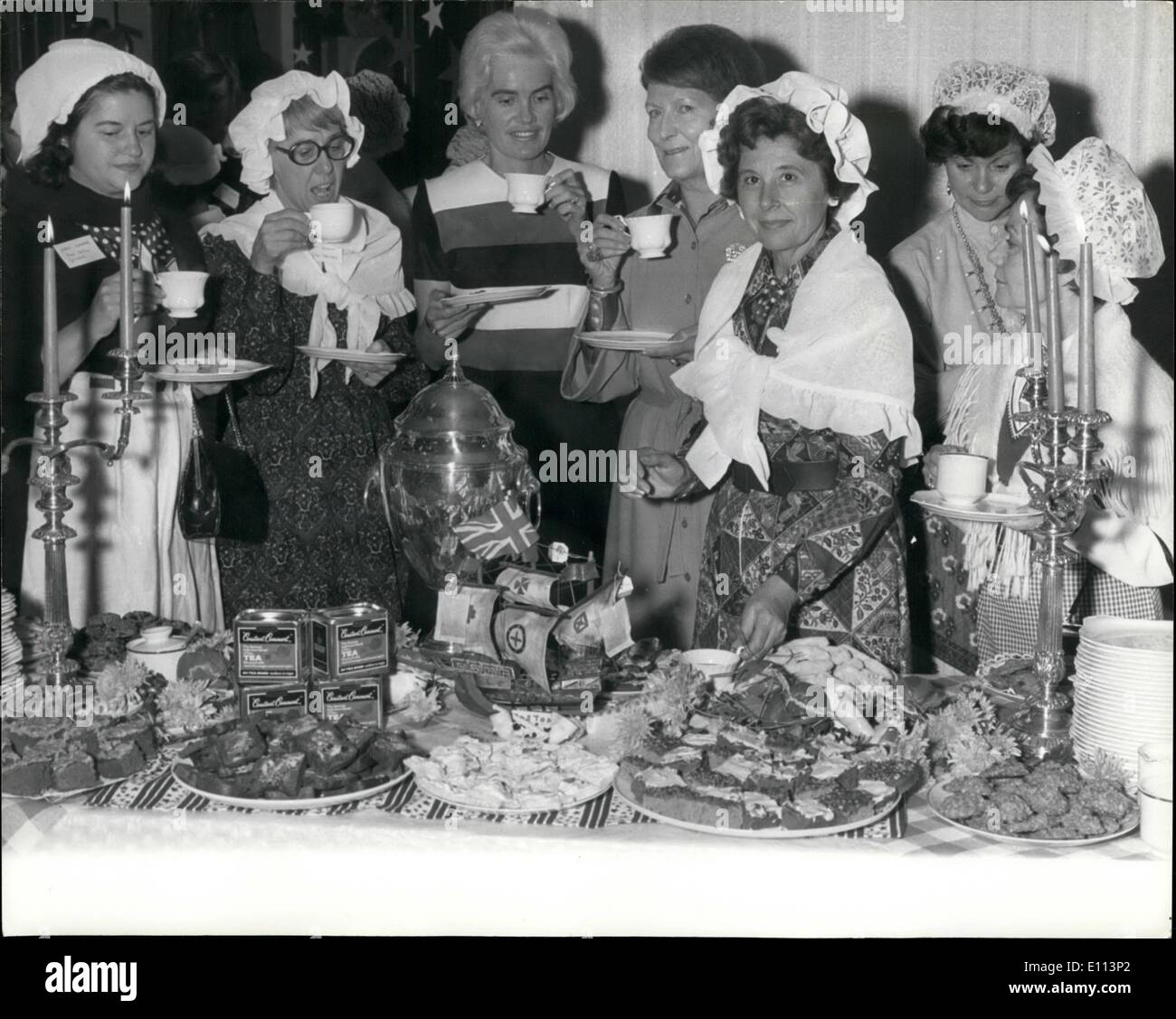 Oct. 10, 1975 - Mrs Elliot Richardson Attends Tea Party: Mrs Elliot ...