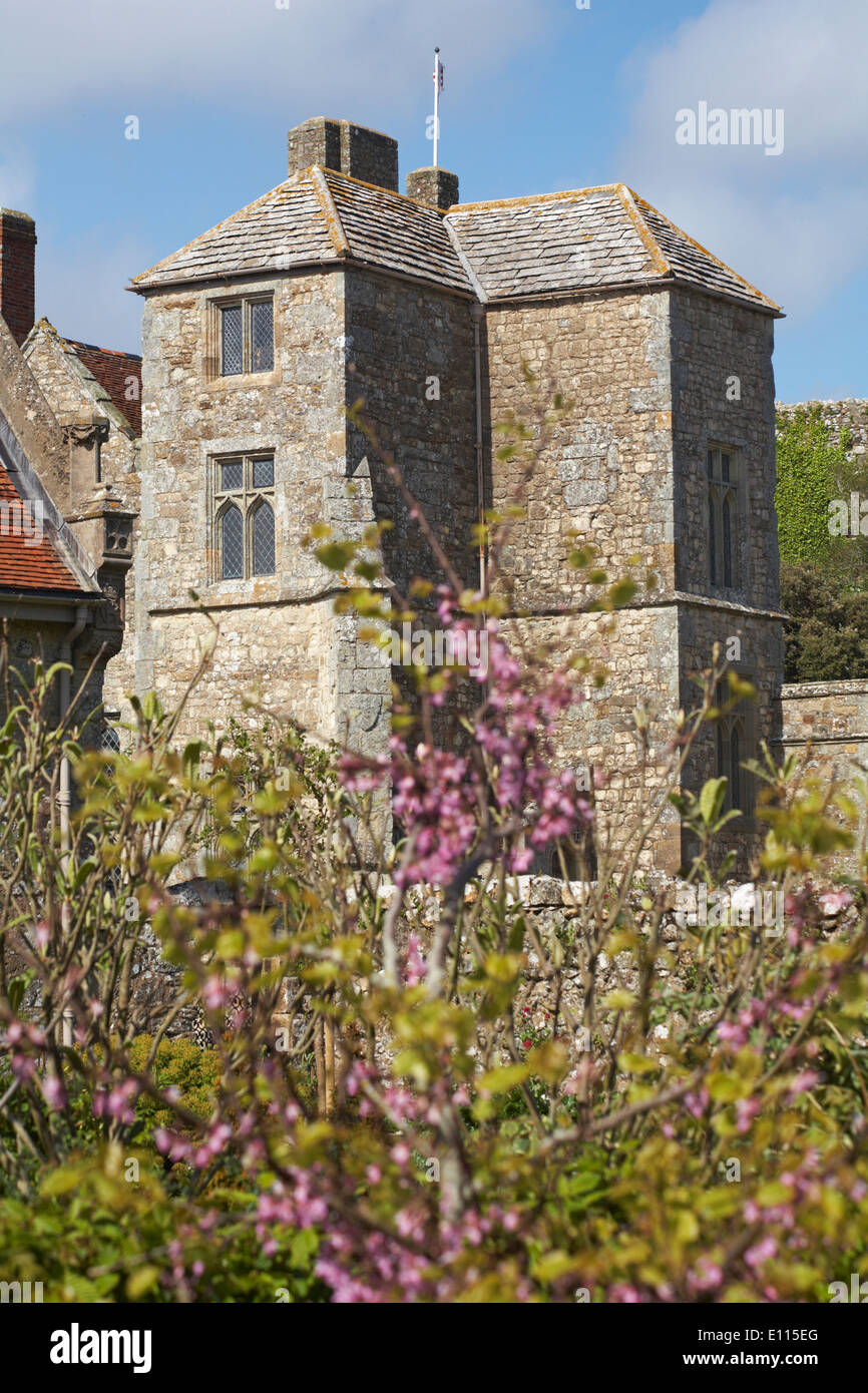 Carisbrooke castle wight tourist hires stock photography and images