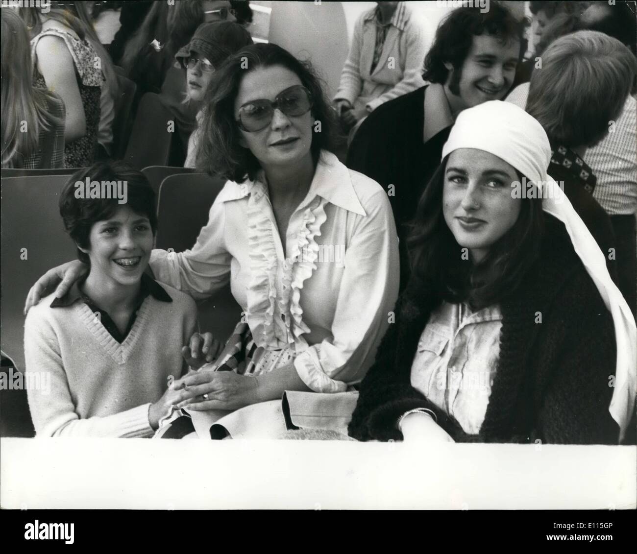 Jean Simmons On A High Resolution Stock Photography And Images Alamy