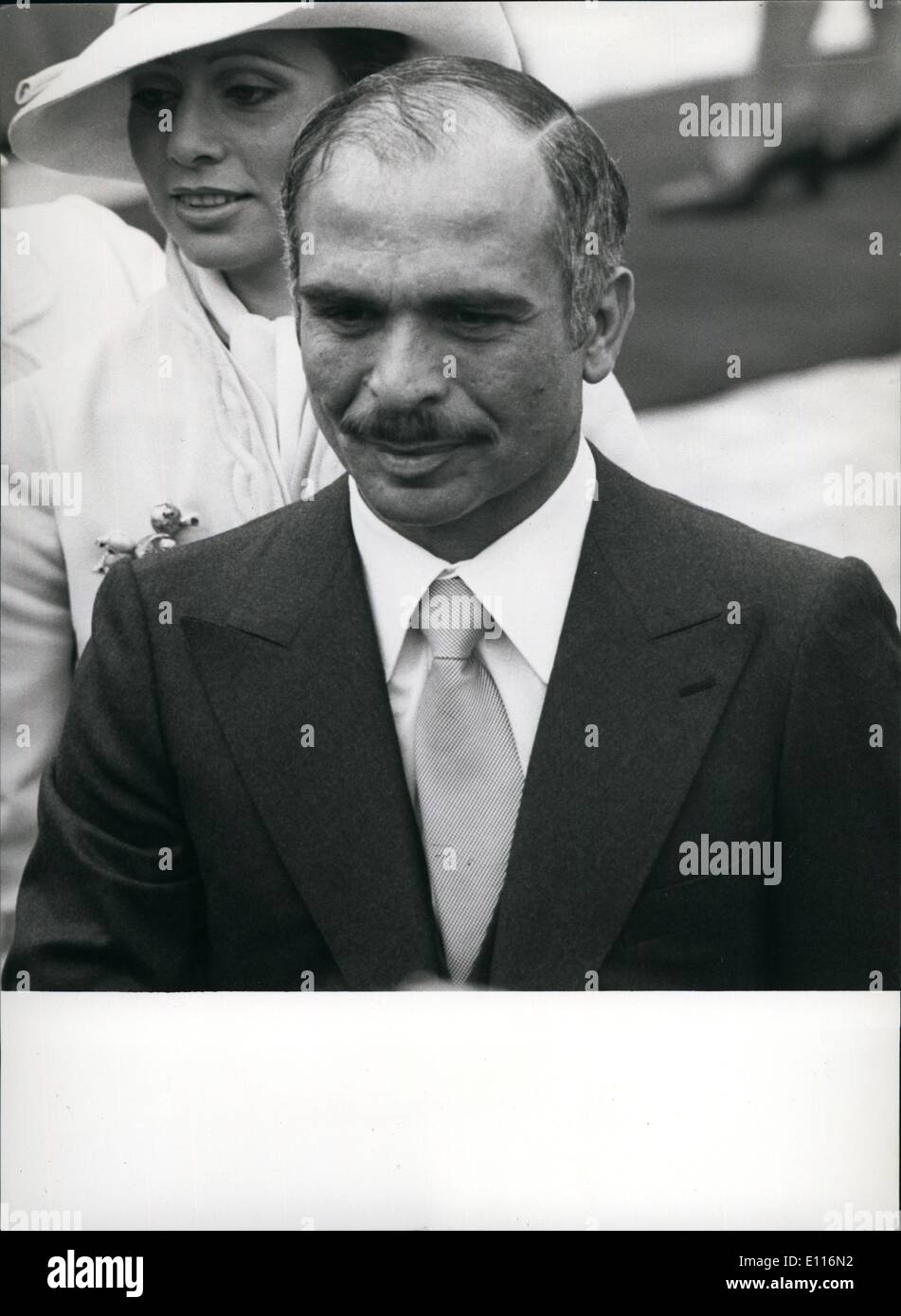 King hussein jordan on state hi-res stock photography and