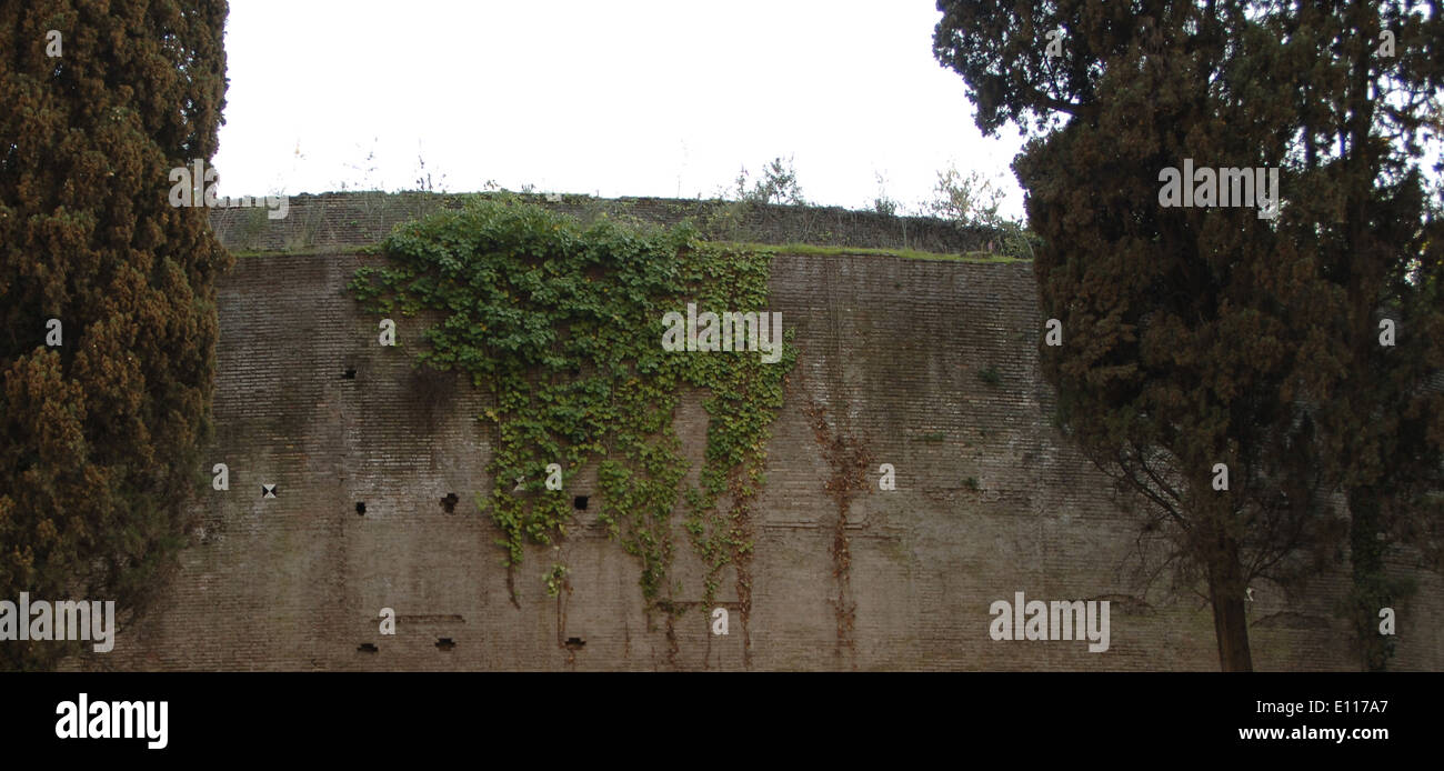 The Mausoleum of Augustus. Campus Martius. Rome, Italy. Stock Photo