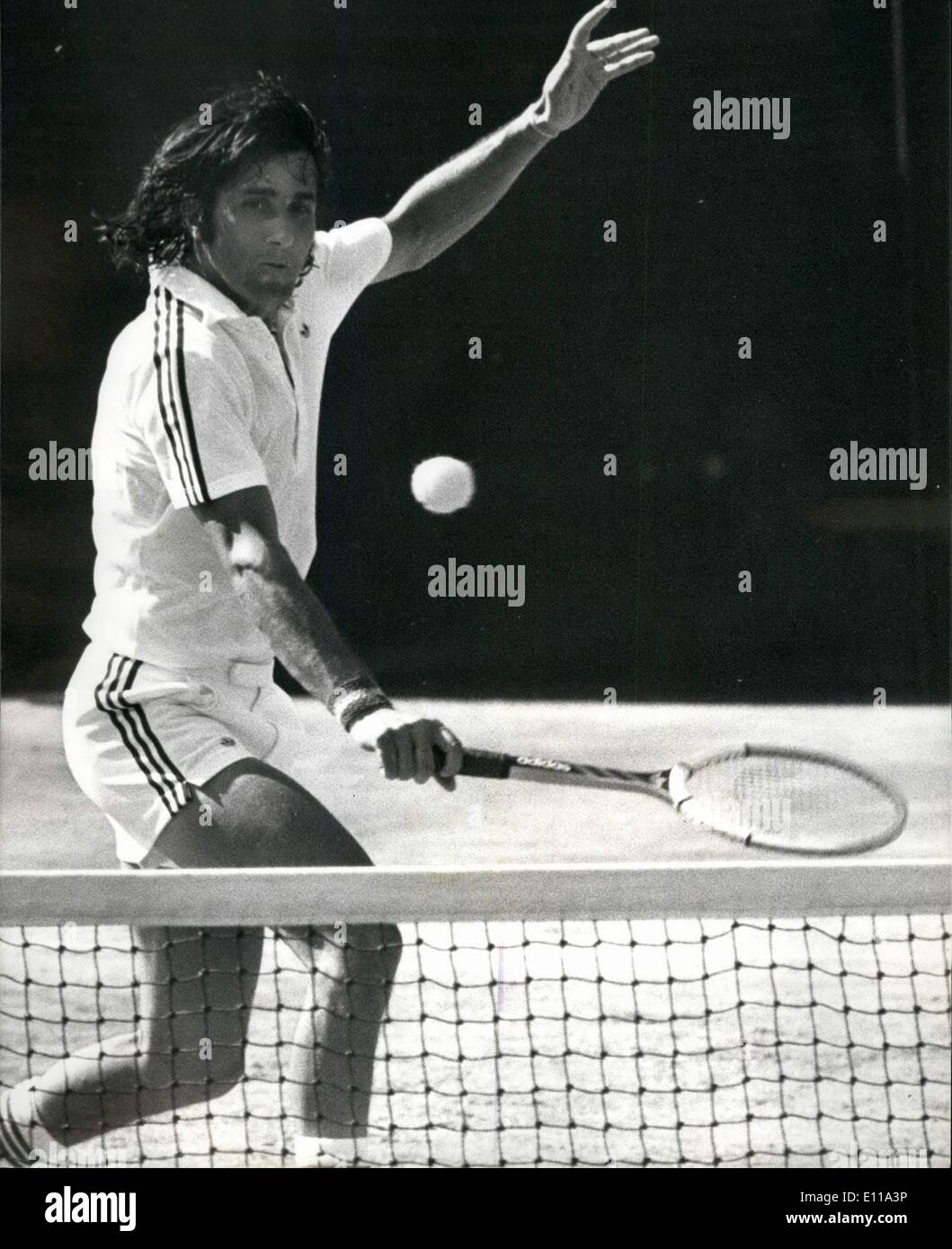 Jun. 06, 1976 - Wimbledon Championships - Nastase beats Pasarell in ...