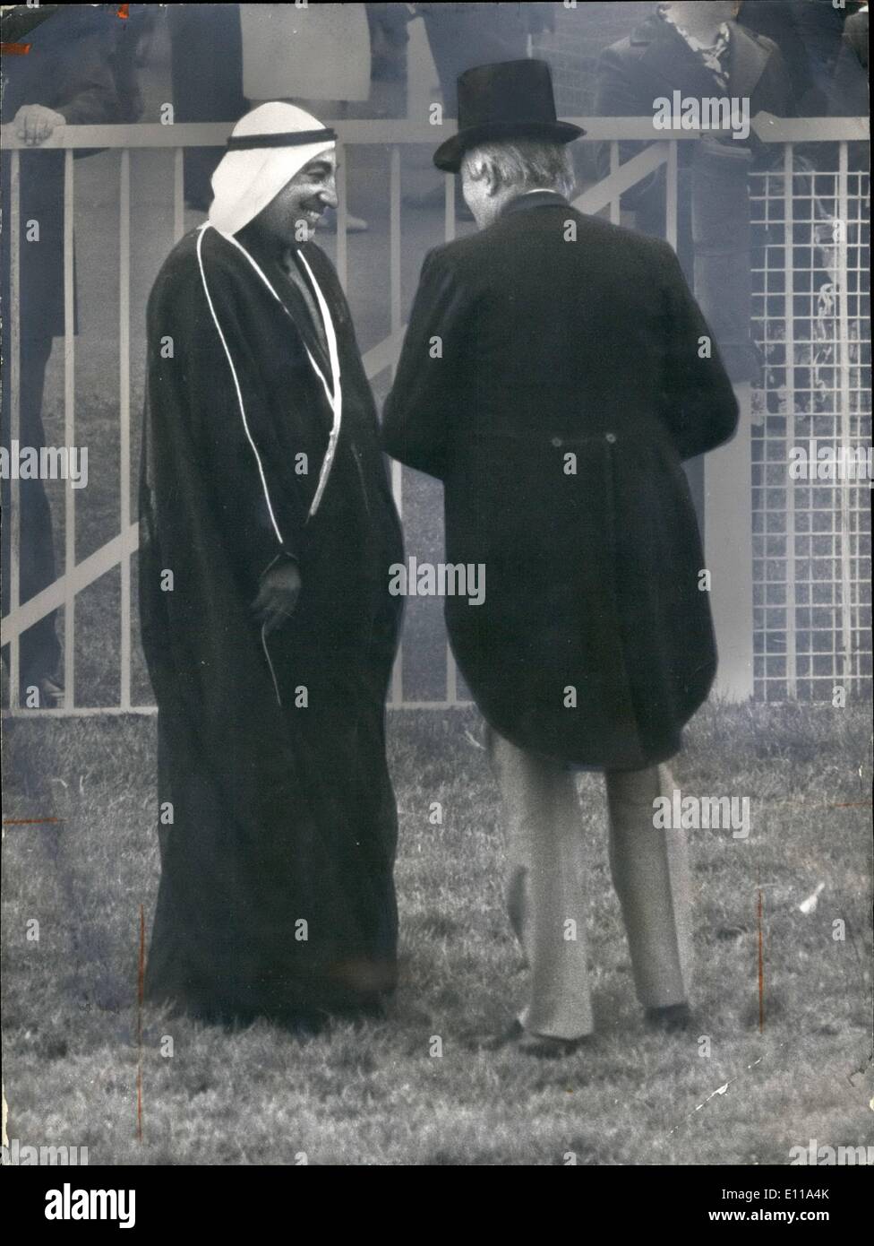 Jun. 06, 1976 Senior Steward from the Bahrain Jockey club visits