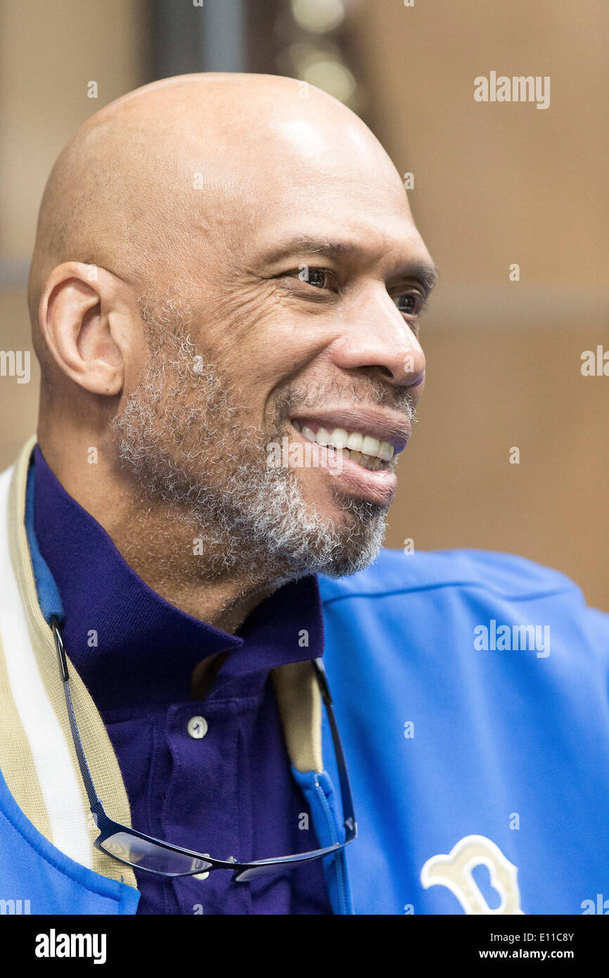 13.05.2014. Torrance, California, USA.  Kareem Abdul-Jabbar at a personal photoshoot in the Los Angeles area of Torrance. Stock Photo