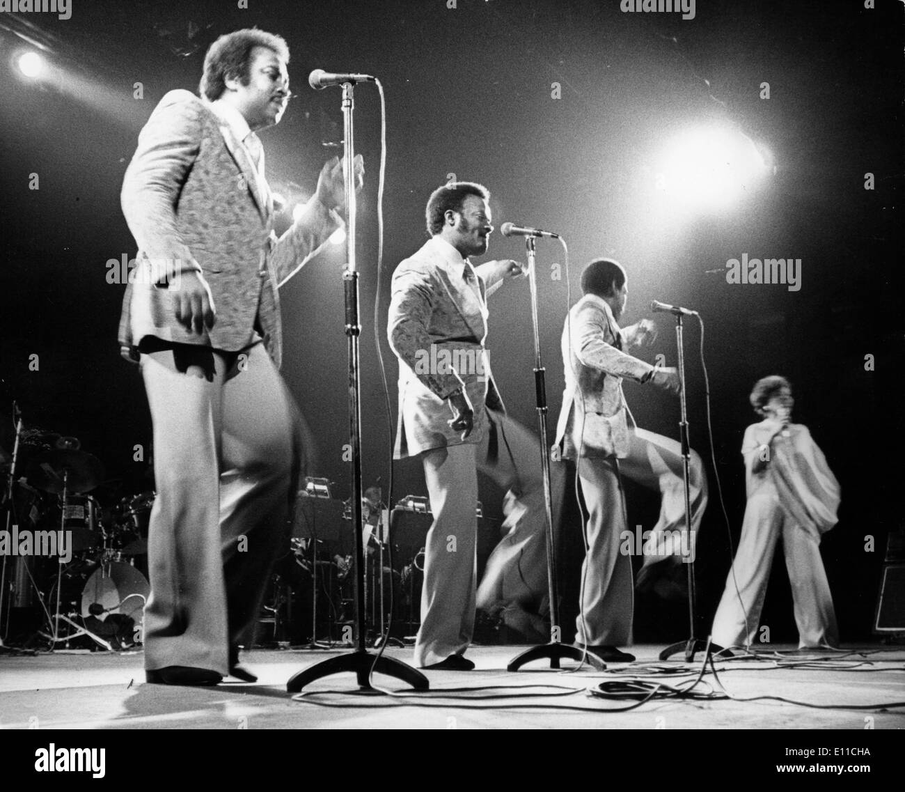 Musical group Gladys Knight & the Pips in concert Stock Photo