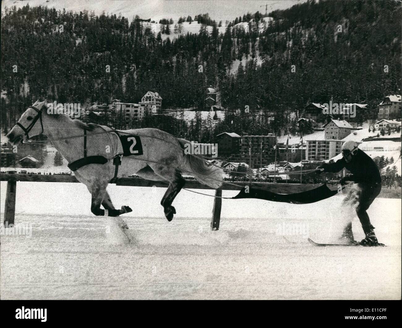 Feb. 02, 1977 - Micture of Horses-race and Ski-race: As every year this ...