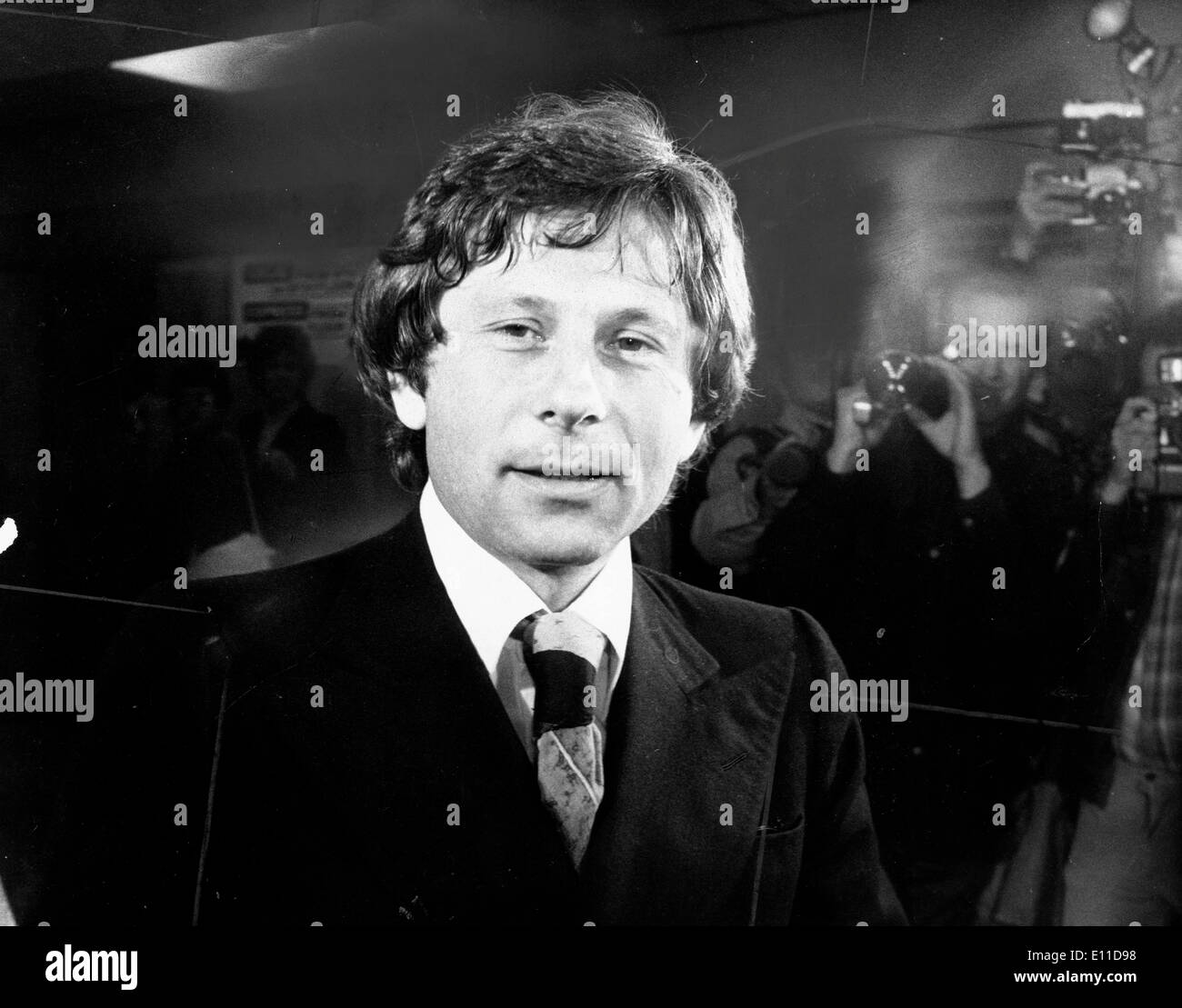 Apr 15, 1977; Paris, France; Film director and actor ROMAN POLANSKI b. 8/18/1933 was exiled from the United States after tryin Stock Photo
