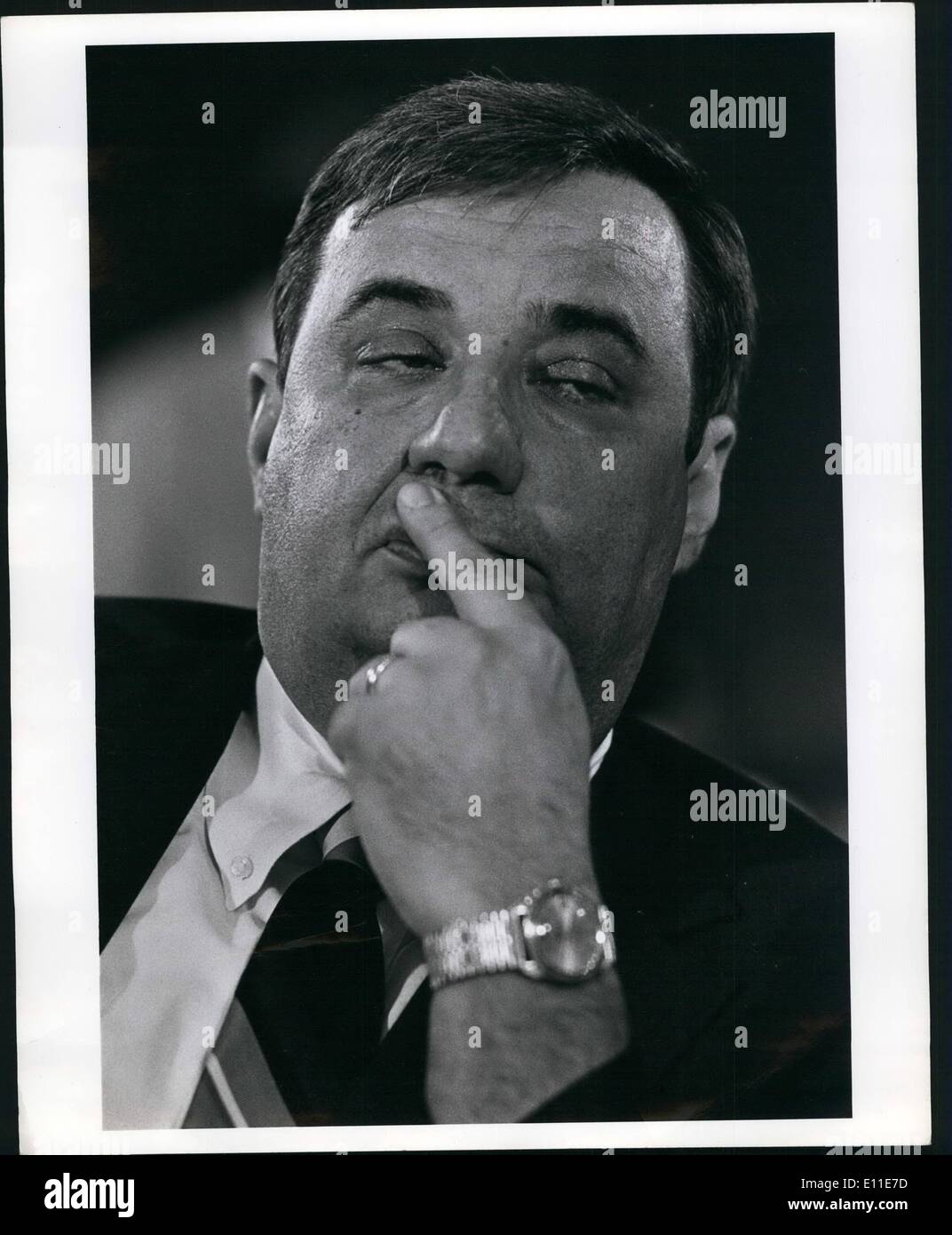 Sep. 09, 1977 Bert Lance Stock Photo Alamy