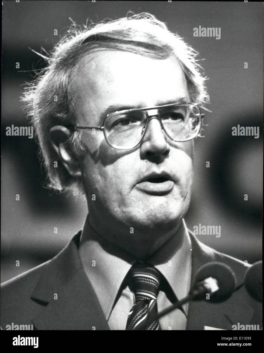 Sep. 09, 1977 - Liberal Party Conference At Brighton. Photo shows Mr. Geof Tordoff Chairman of the Liberal Party speaking to the conference on the Lib-ah pact, yesterday. Stock Photo