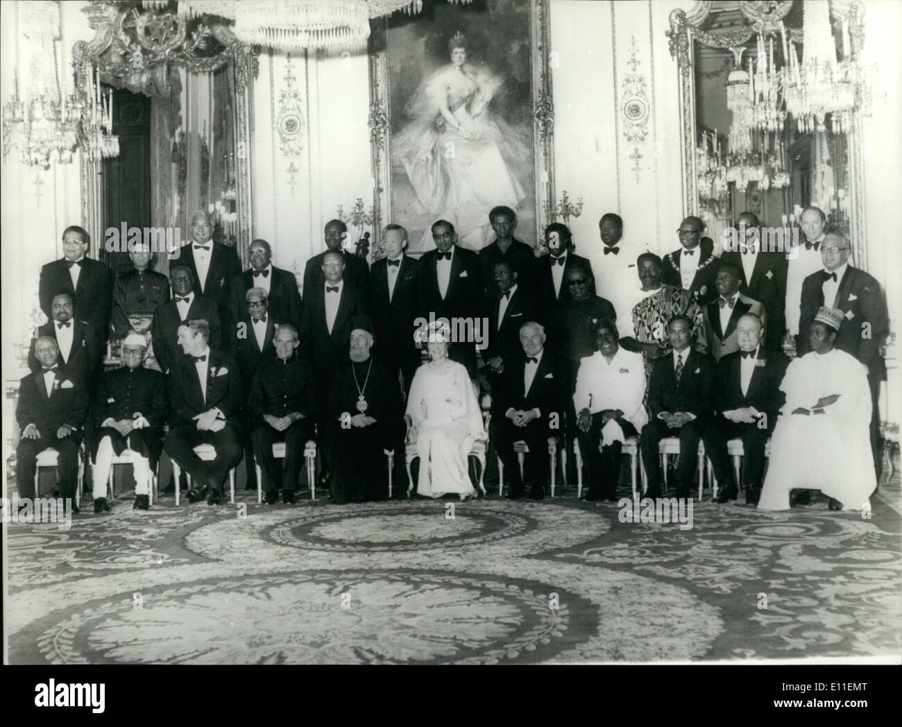 Jun. 06, 1977 The Queen entertains the Commonwealth leaders at