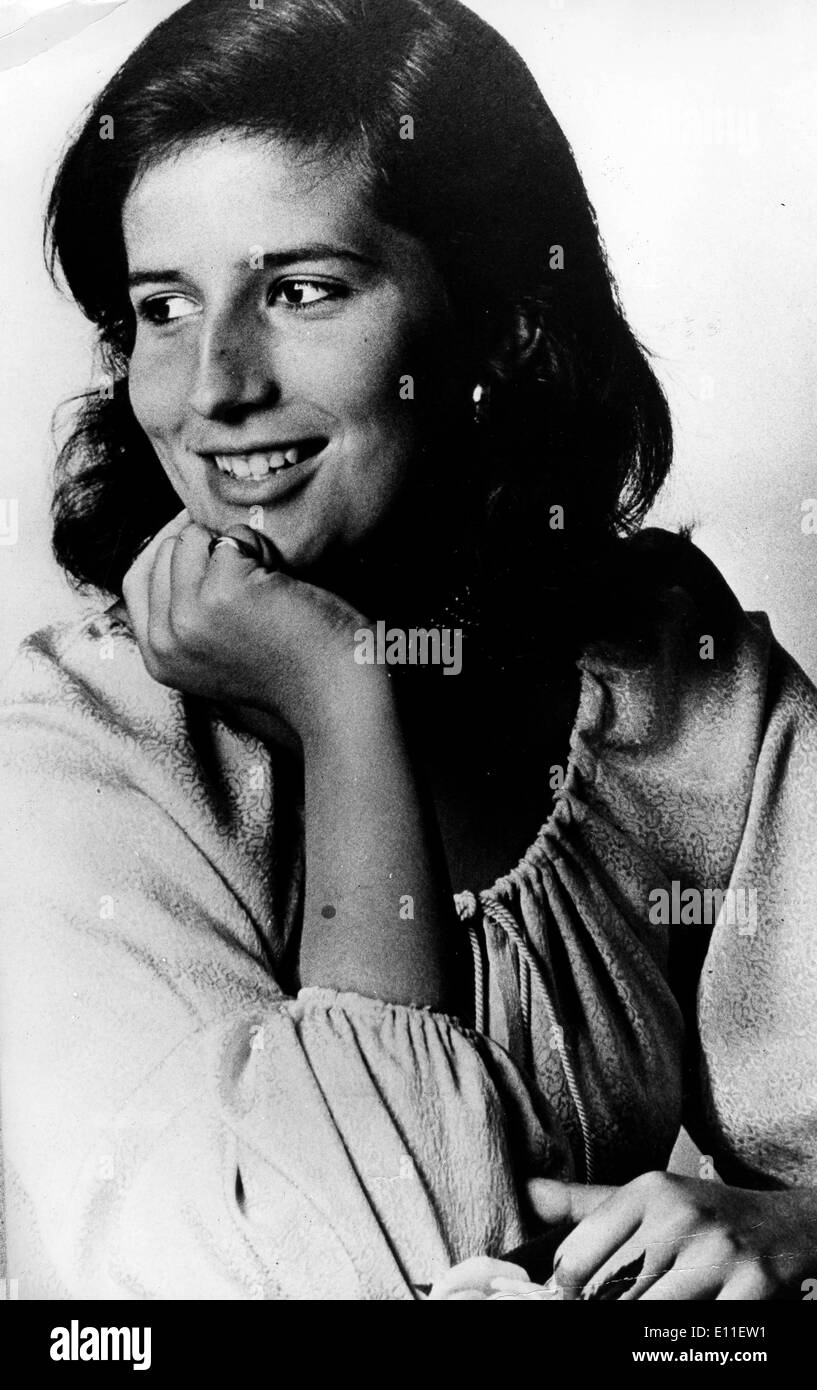 Oct 03, 1977; Brussels, Belgium; Princess MARIA ESMERELDA daughter of former King Leopold of Belgium. (Credit Image: © KEYSTONE Stock Photo
