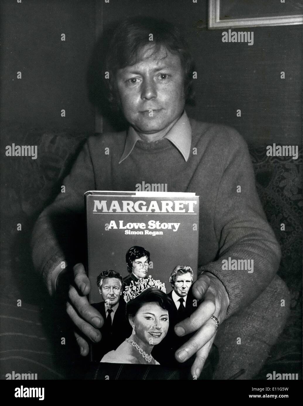 Nov. 11, 1977 - Princess Margaret By Simon Regan: A sensational new book will be published on Friday it is by Sumon Regan and is purported to tell the life and loves of Princess margaret. his book, called 'Margaret-A Love Story' reveals intimate details of her ''loves'', and make allegations about the Earl of Snowdon. The book has horrified friends of margaret and Snowdon, so far at least two magazines and one National newspaper have refused to serialise the book as the book as the author can not satisfy them as to the bonafides of his research. photo shows Stock Photo