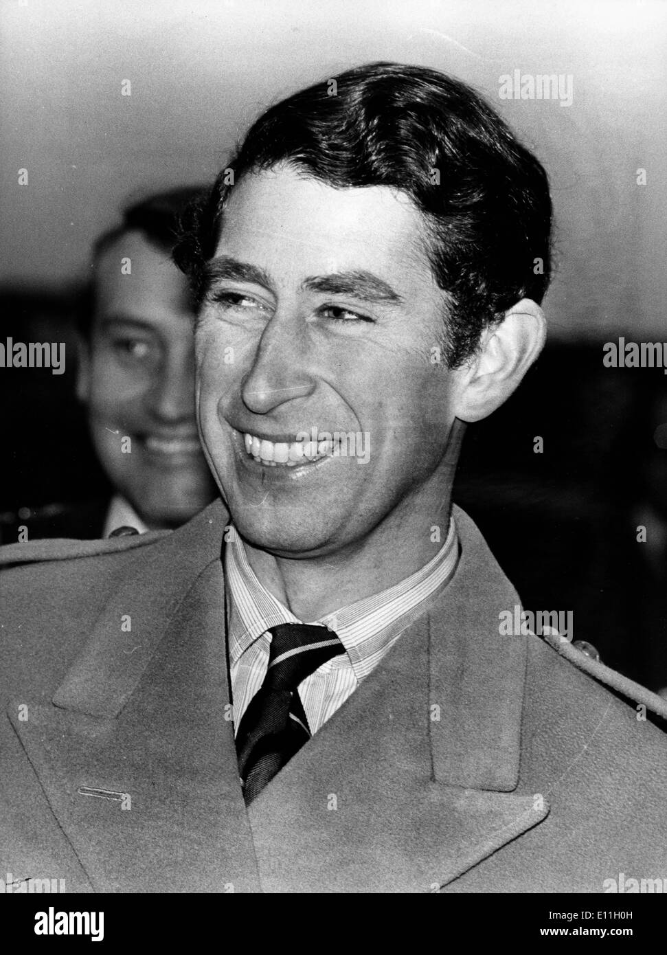 Prince Charles at tree planting ceremony Stock Photo