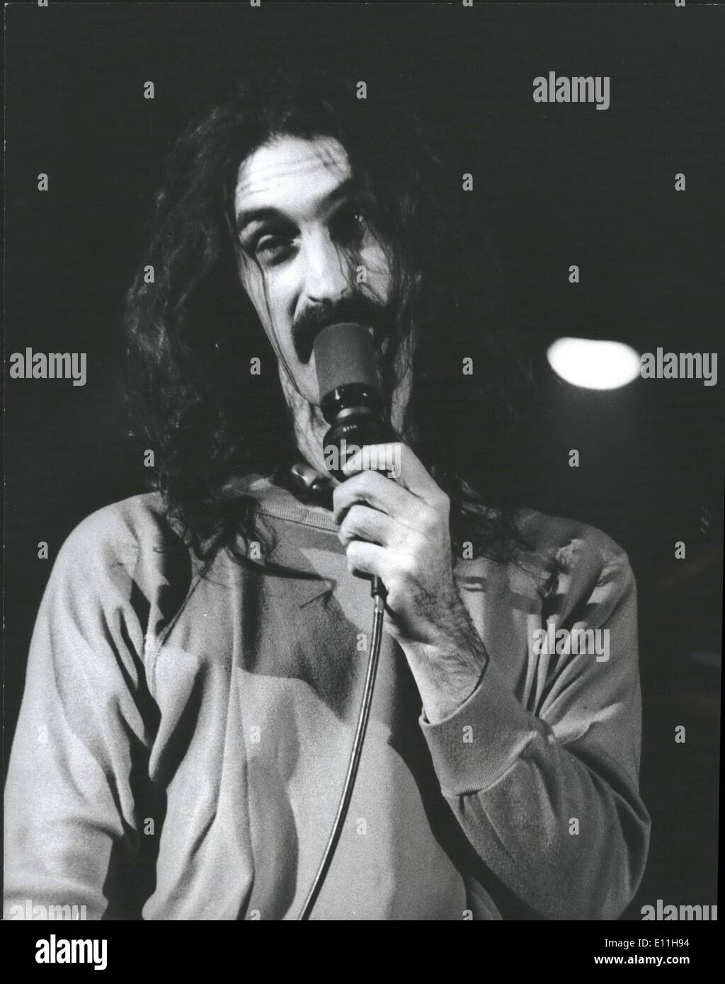 Jan. 01, 1978 Frank Zappa's First Night at the Hammersmith Odeon; Frank Zappa, American Rock