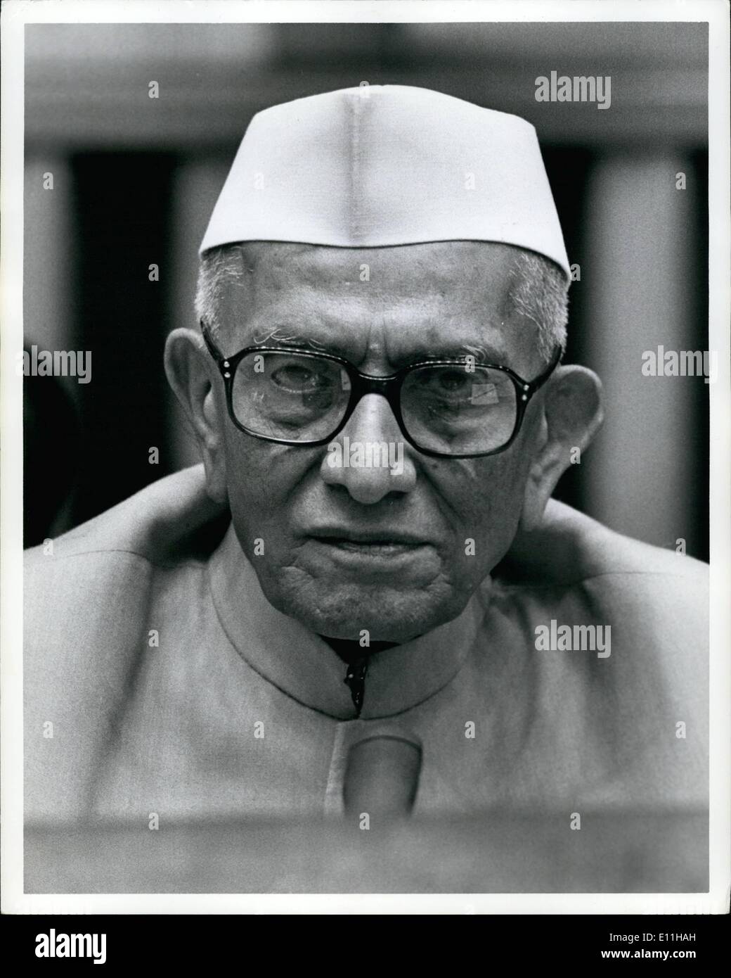 Jun. 06, 1978 - Morjarji Desai.: UN disarmament Stock Photo