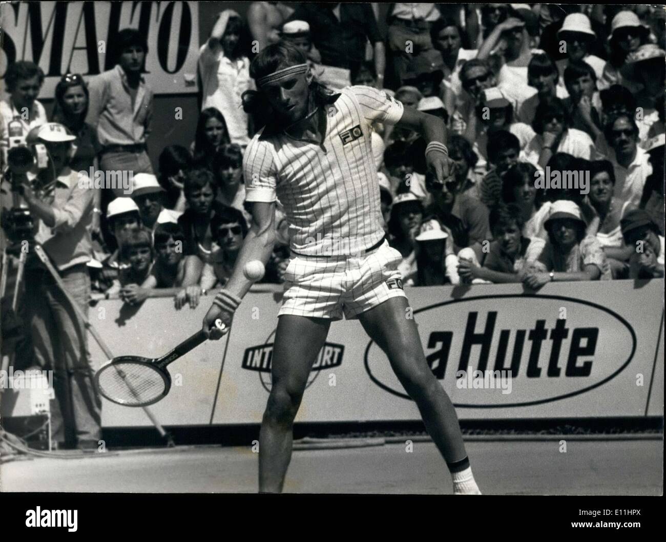 Jun. 12, 1978 - Bjorn Borg Wins French Open Stock Photo - Alamy