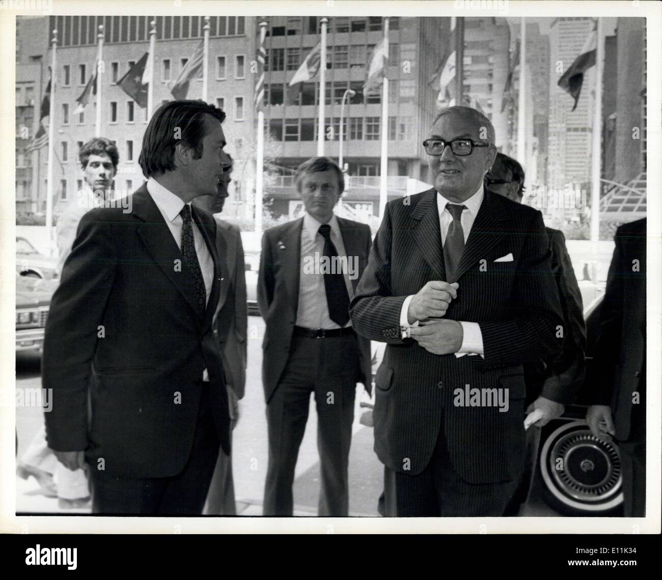 Jun. 02, 1978 - David Owen & James Callaghan UN Disarmament. Stock Photo