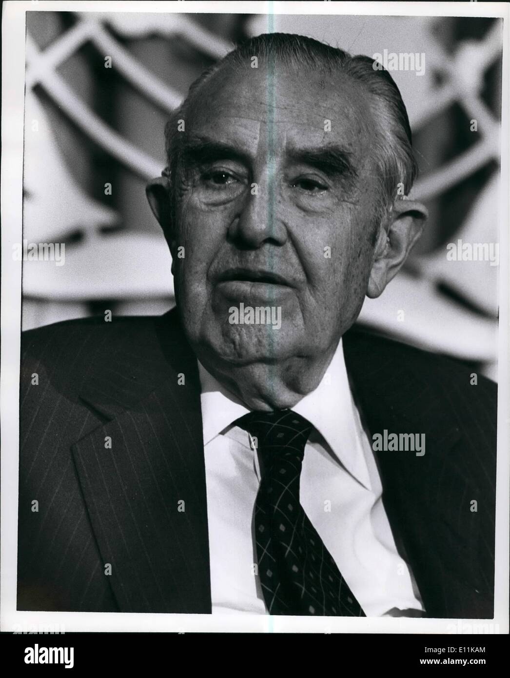 Jun. 06, 1978 - W. Averell Harriman: Addressing the UN Ad-hoc Committee on the spread of nuclear weapons. t Stock Photo