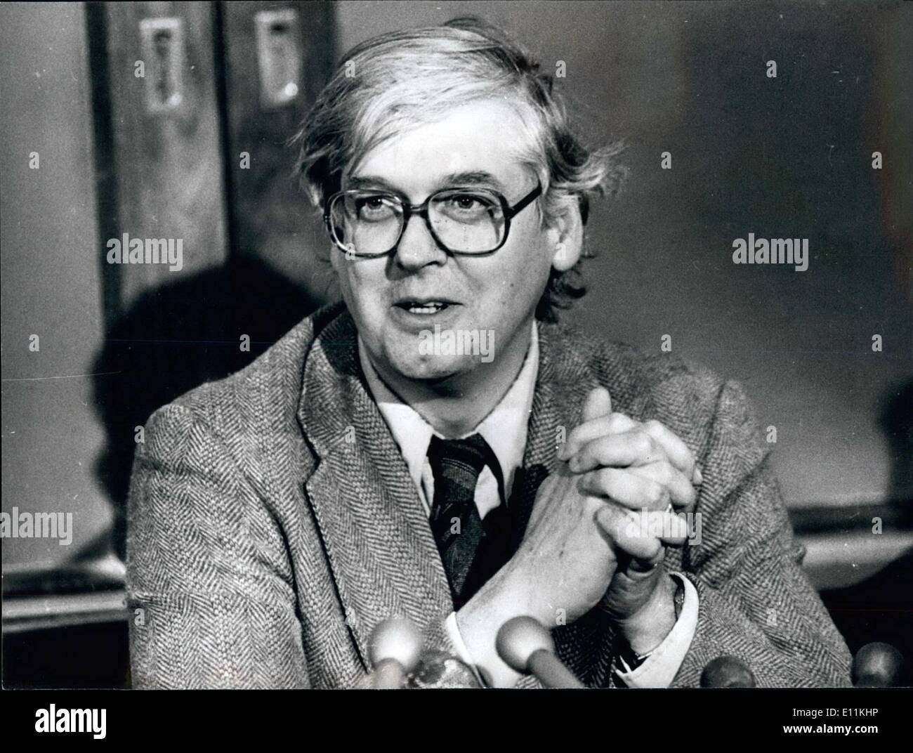 Oct. 10, 1978 - Nobel Prize Winner: Phot Shows Dr. Hamilton Smith, of America, winner of a Nobel Prize Winner. Stock Photo