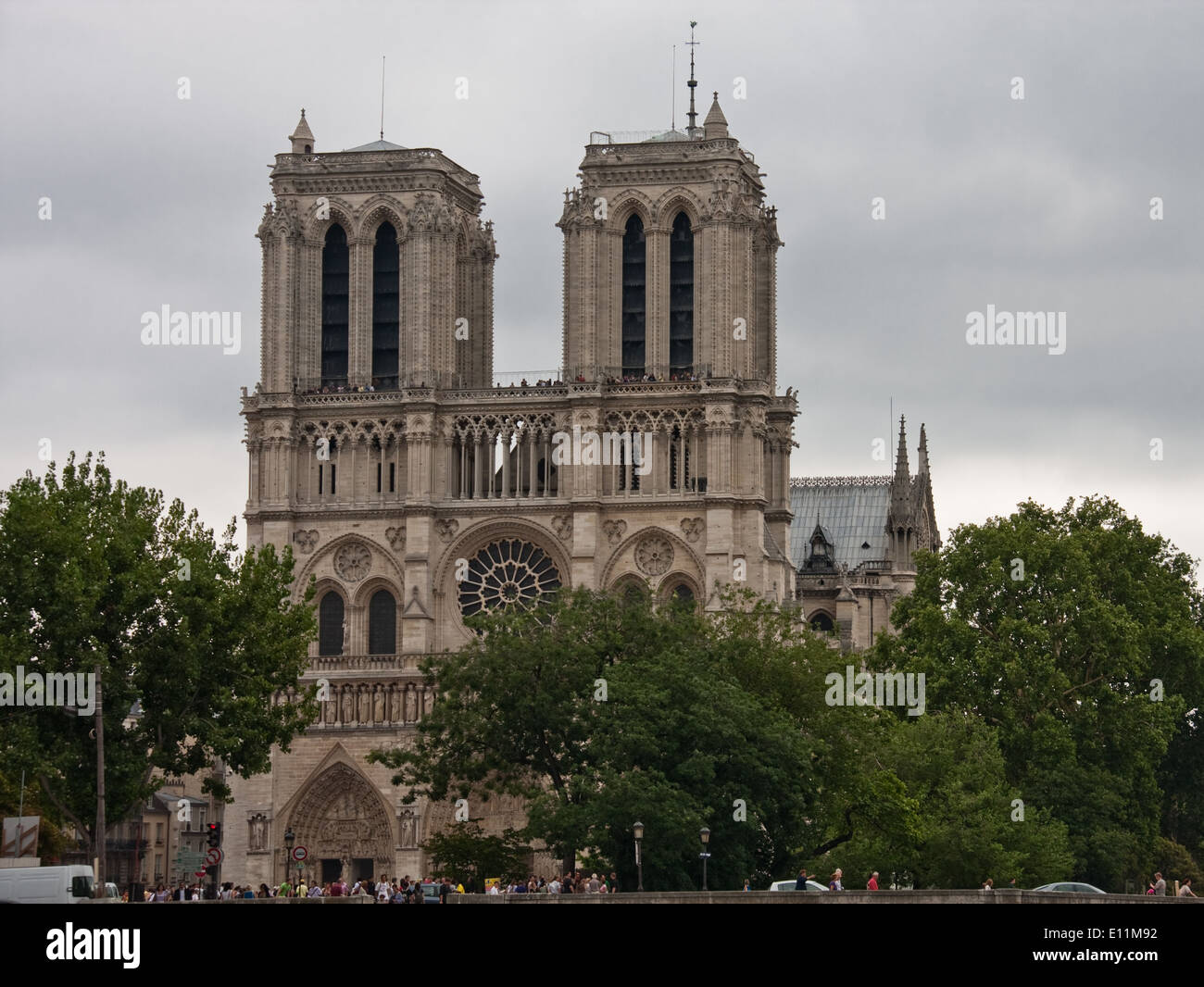 Notre Dame in Paris, Frankreich - Notre Dame in Paris, France Stock Photo