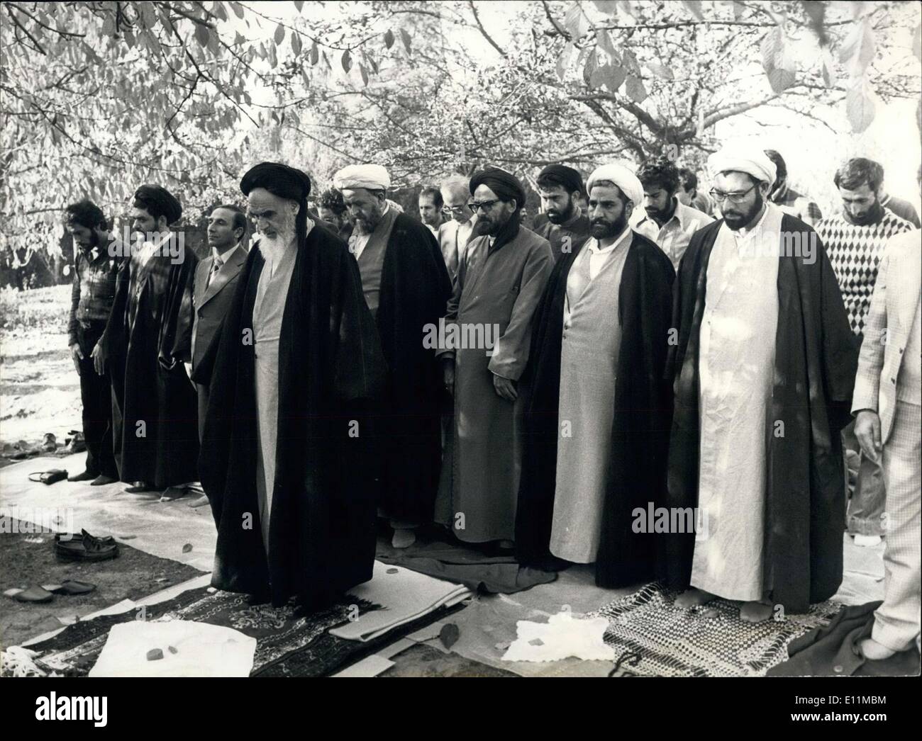 Nov. 08, 1978 - The Ayatollah Khomeni & others in Iran Stock Photo - Alamy