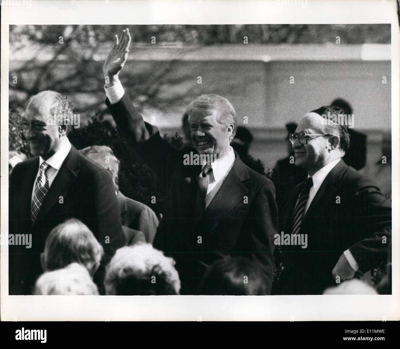 Mar. 03, 1979 Signing Of the EgyptianIsrael Peace Treaty Stock Photo