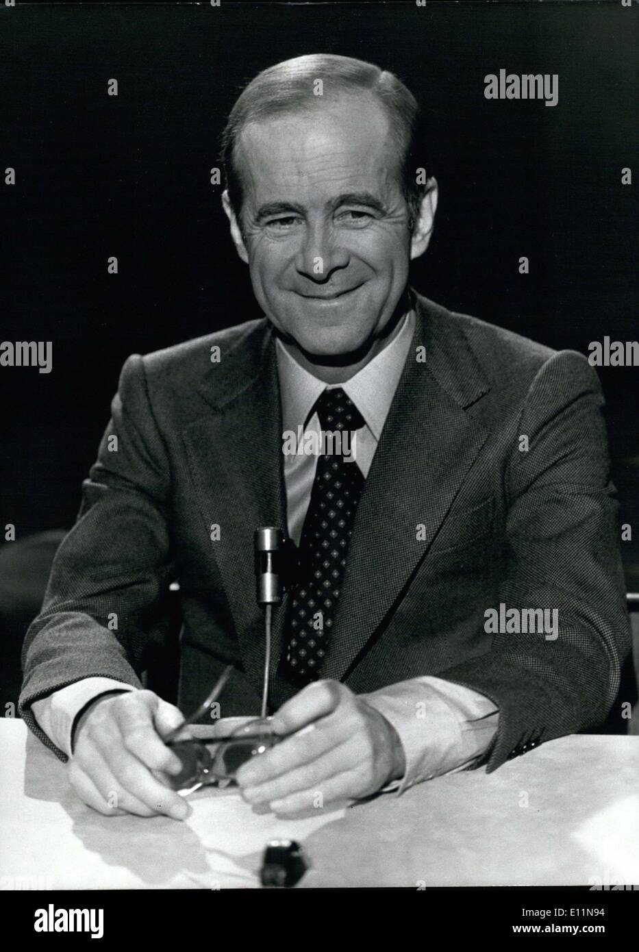 Mar. 20, 1979 - Jean Francois-Poncet, Minister of Foreign Affairs, made his  first appearance on TV during the program ''Cards on the Table''. During  the show, he explained France's role in promoting