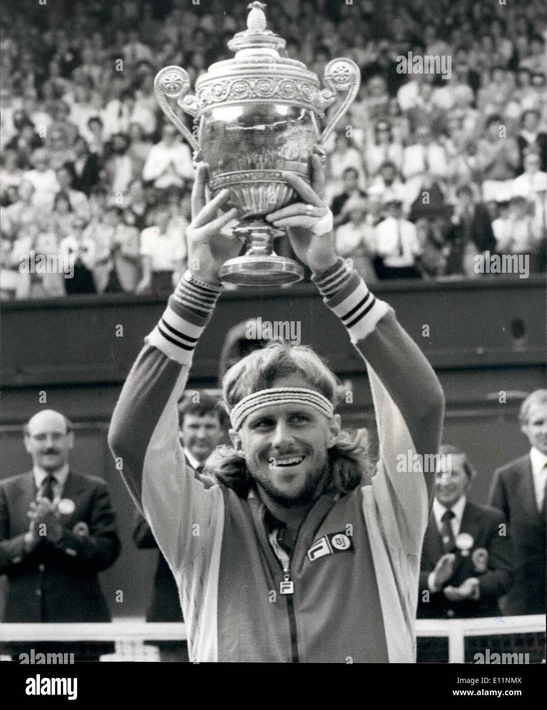 Jul. 07, 1979 - Bjorn Borg wins his fourth successive Wimbledon ...