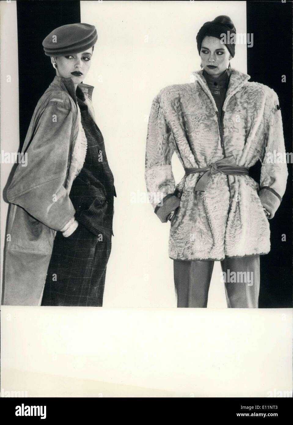 Jul. 20, 1979 - Anne-Marie Beretta Models Wear Reversible Fur