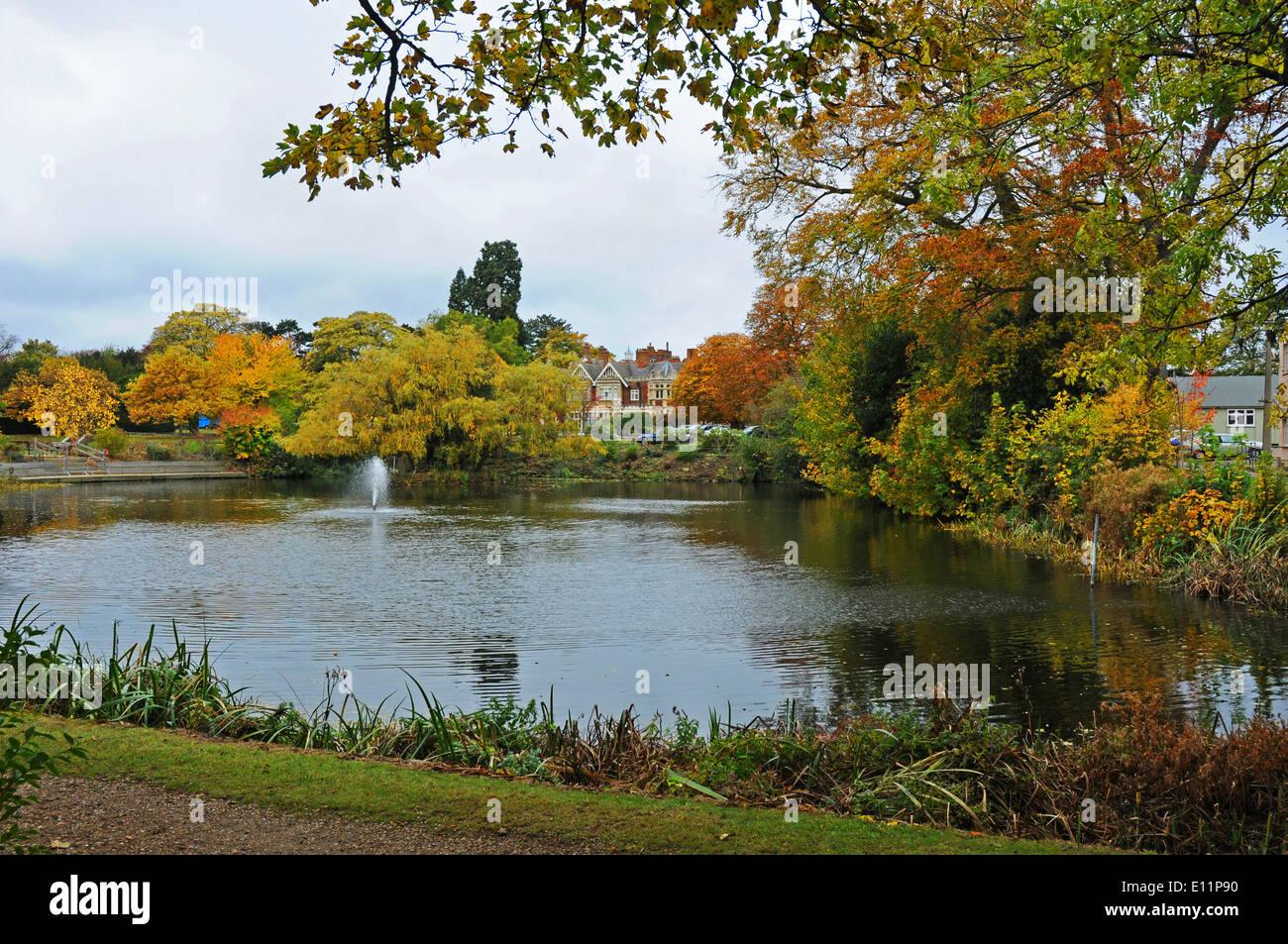 A view of Bletchley Park Stock Photo
