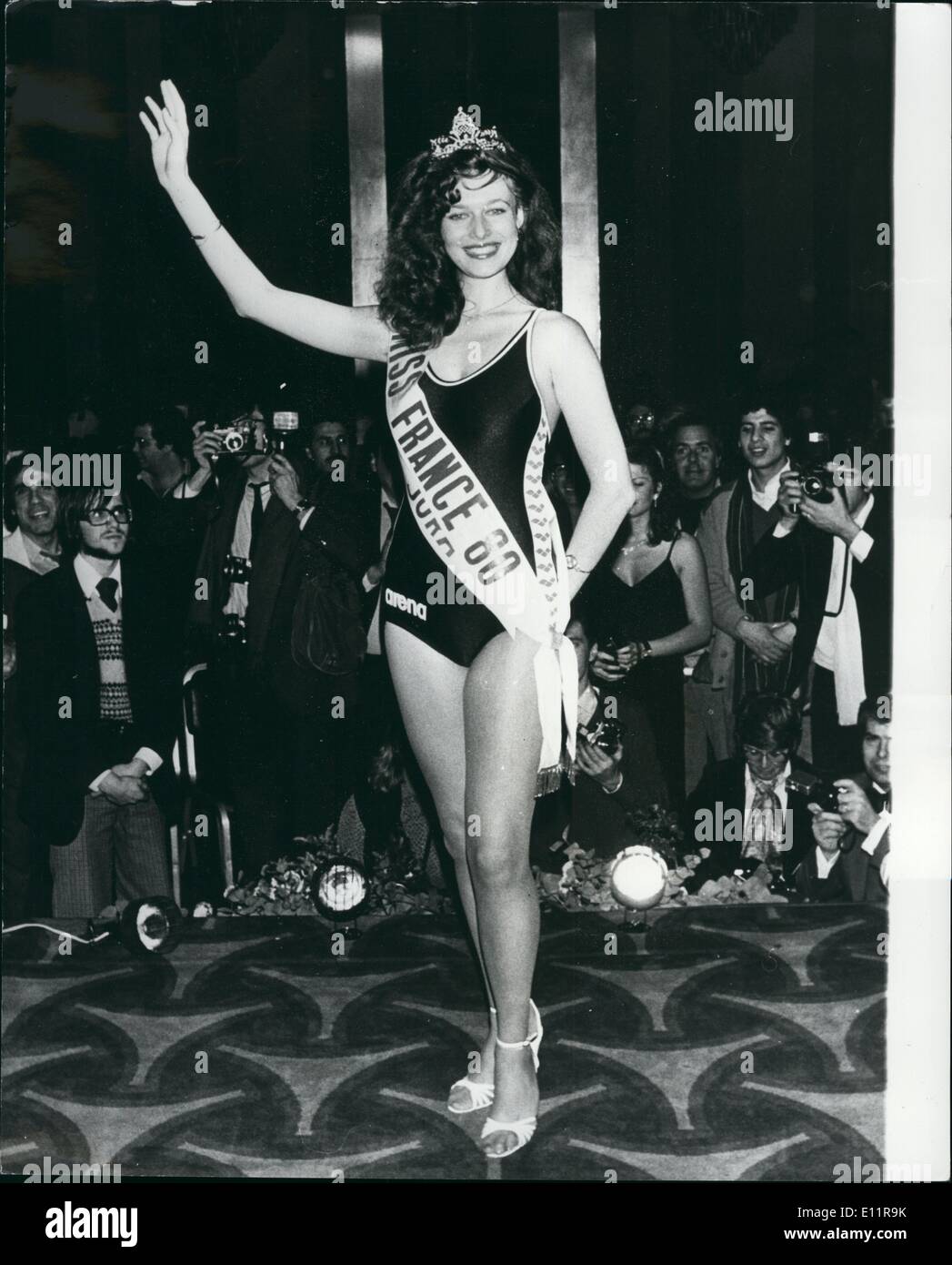 Miss france 1980 hi-res stock photography and images - Alamy