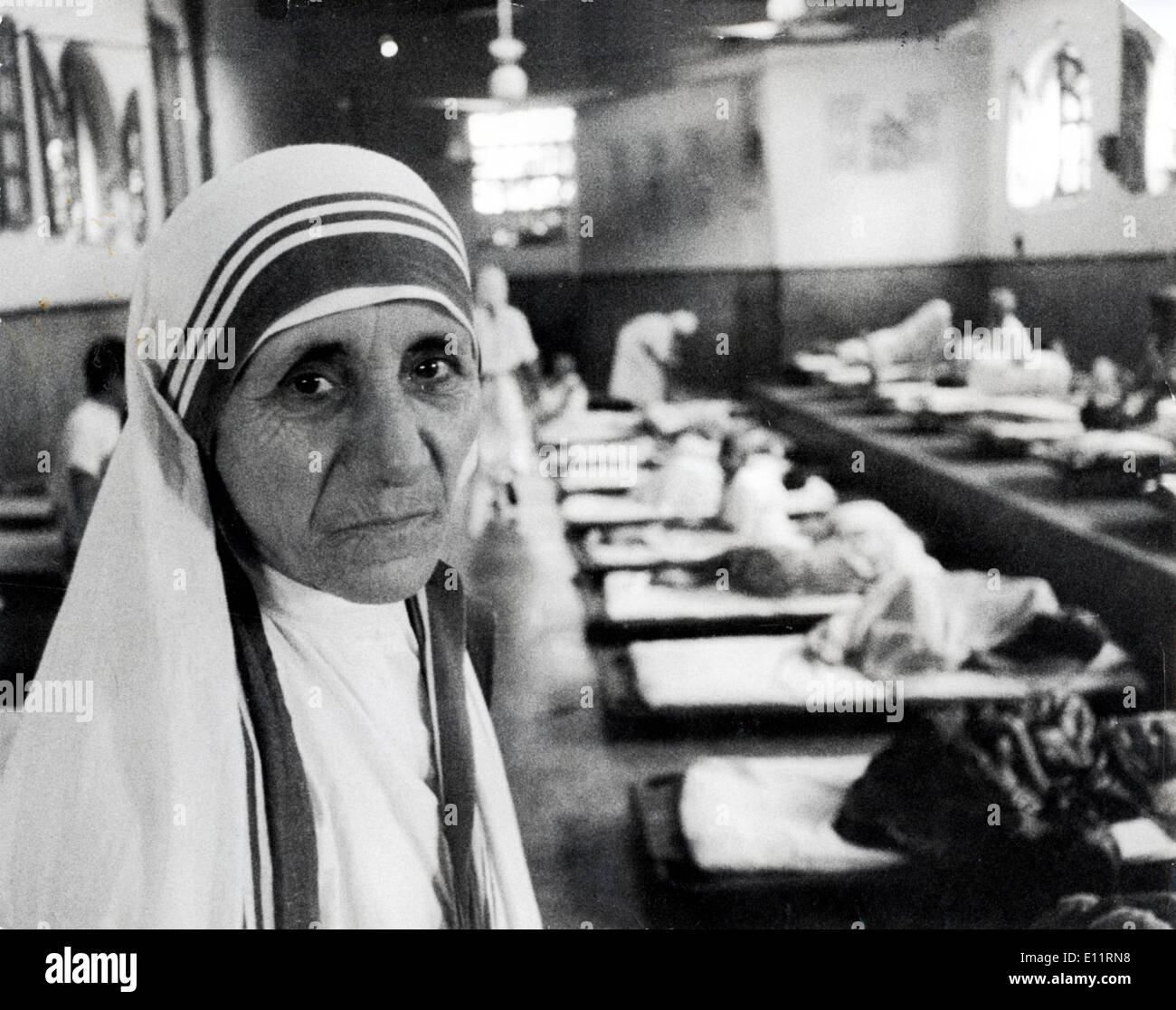 5095300 (900324) Mutter TERESA (Agnes Gonxha BOJAXHIU 27.08.1910 - 05.09.1997) indische Ordensschwester mazedonischer Herkunft Stock Photo