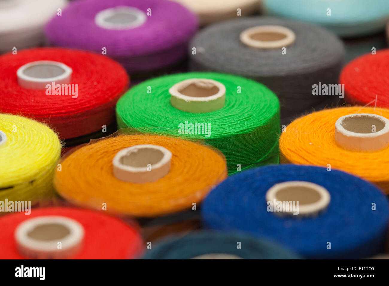 sewing thread regular background Stock Photo Alamy