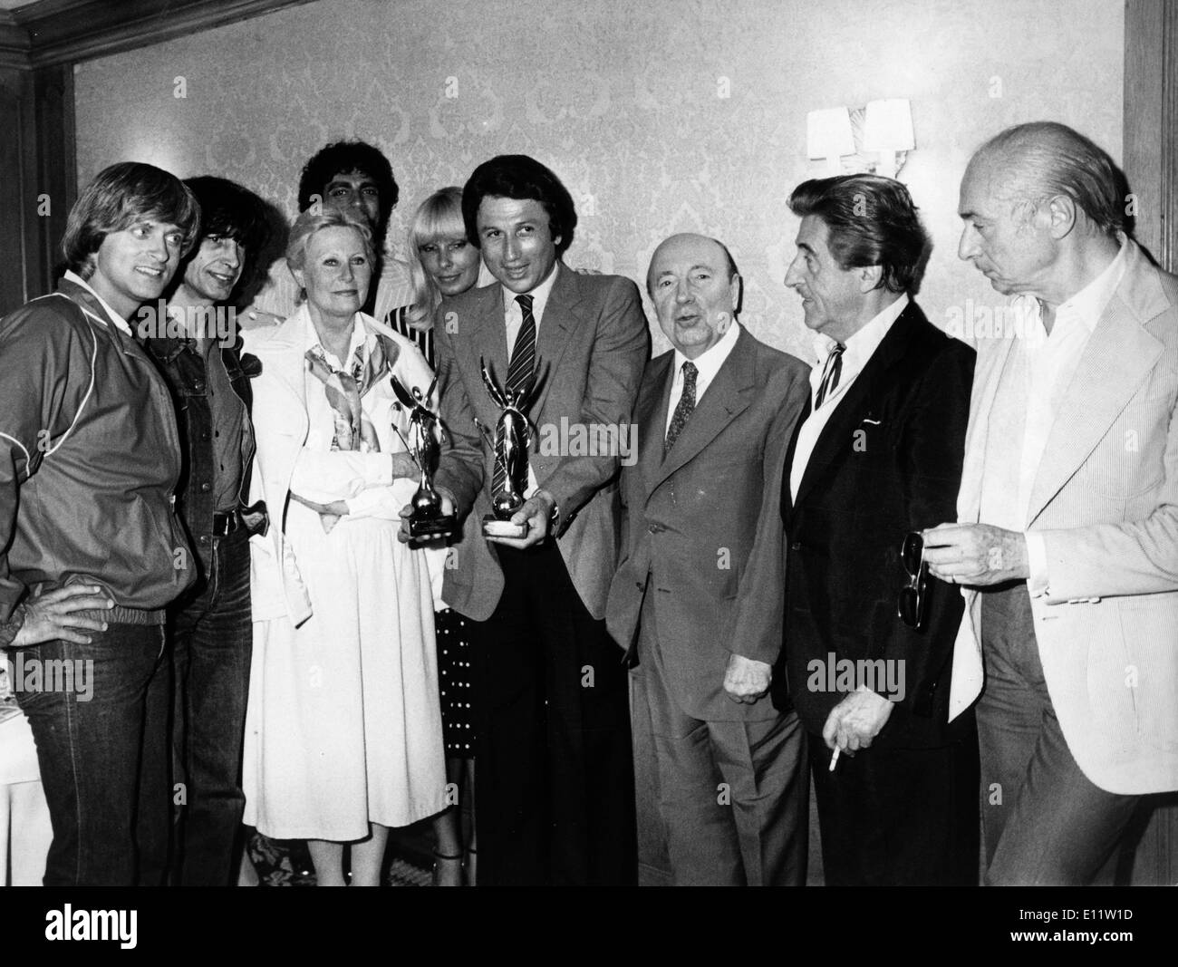 Jul 16, 1980; Paris, FRANCE; MICHEL DRUCKER popular French Journalist tured T.V. host. Stock Photo