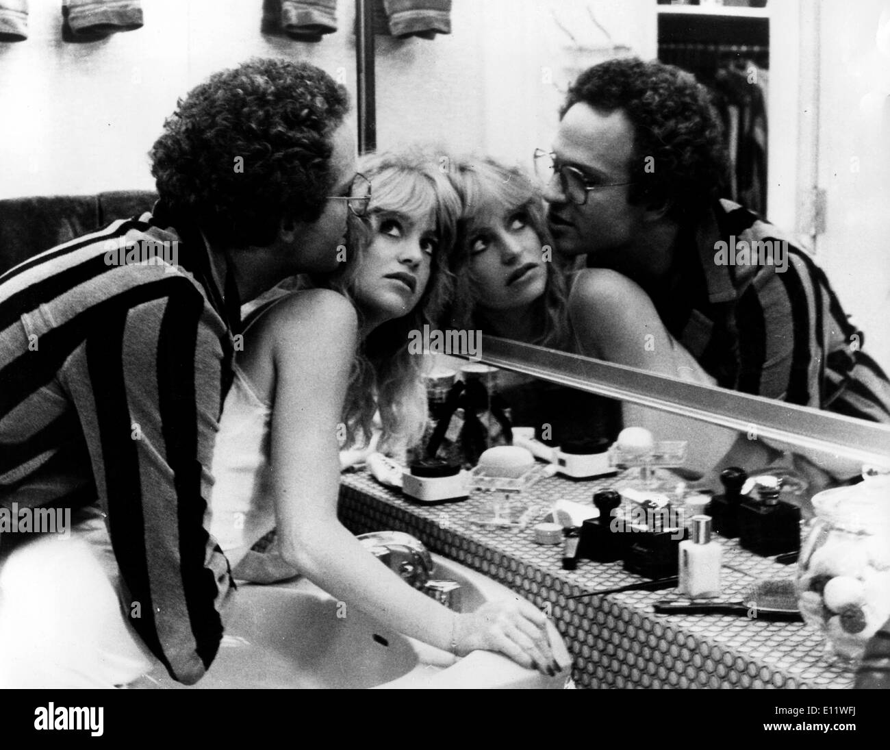 Goldie Hawn and Albert Brooks co-star in film Stock Photo